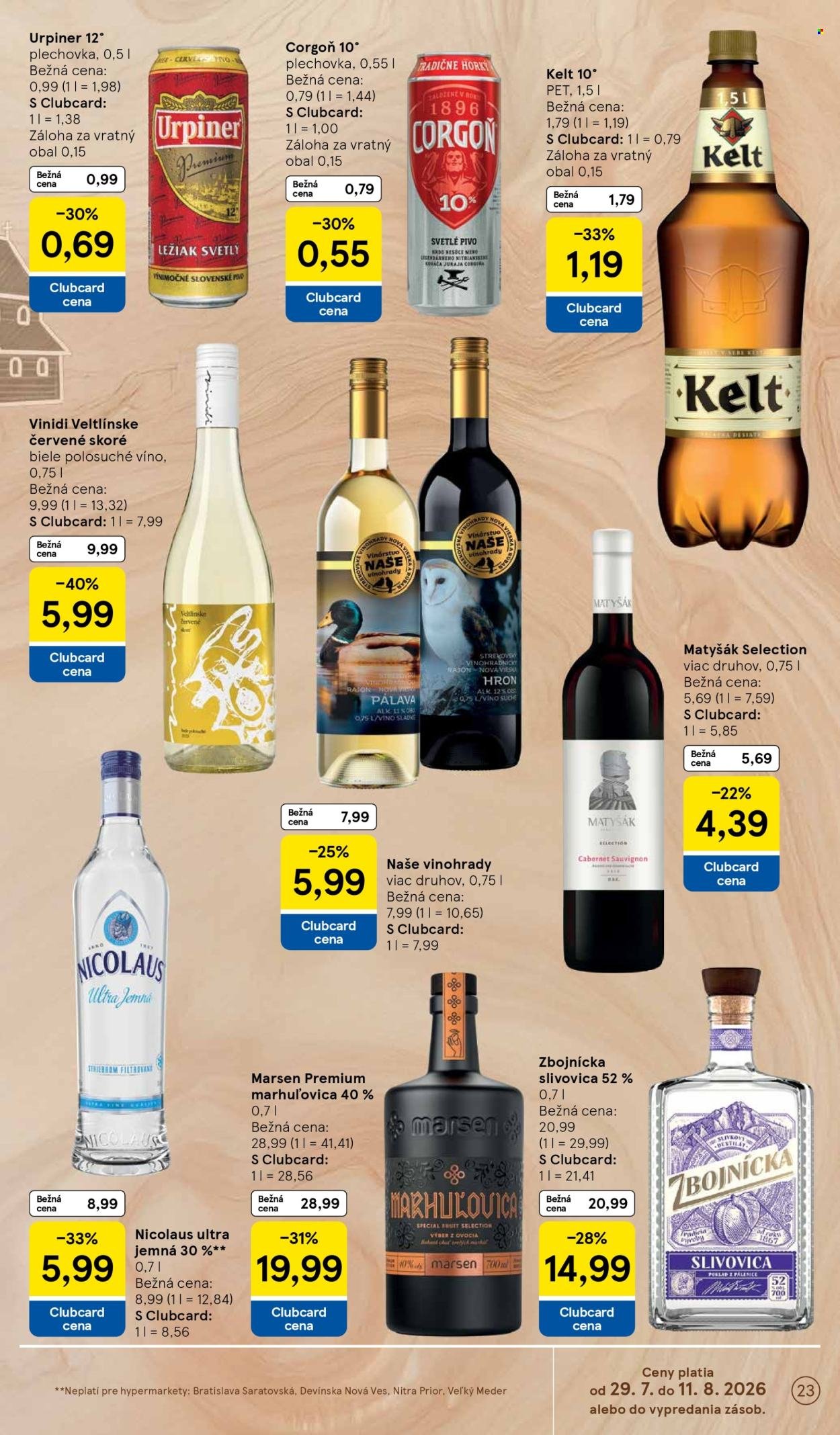 TESCO leták - Od stredy 29.7.2026
