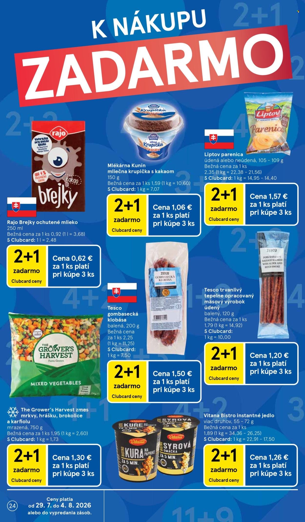 TESCO leták - Od stredy 29.7.2026