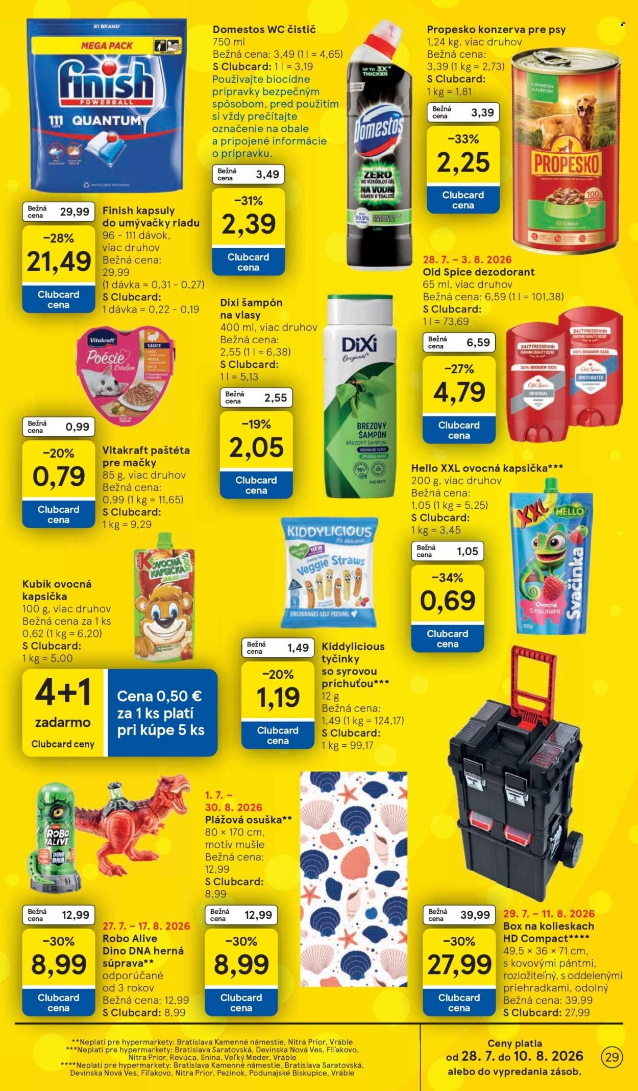 TESCO leták - Od stredy 29.7.2026
