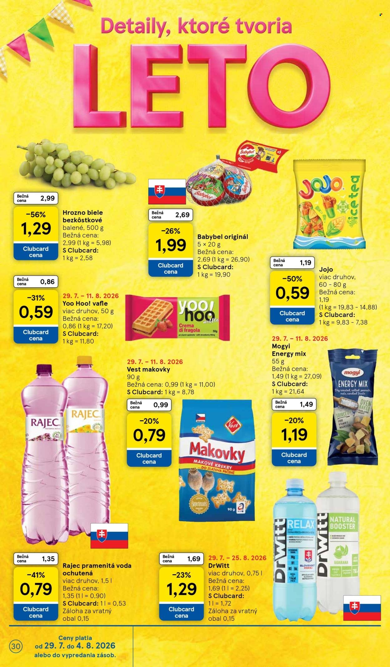 TESCO leták - Od stredy 29.7.2026