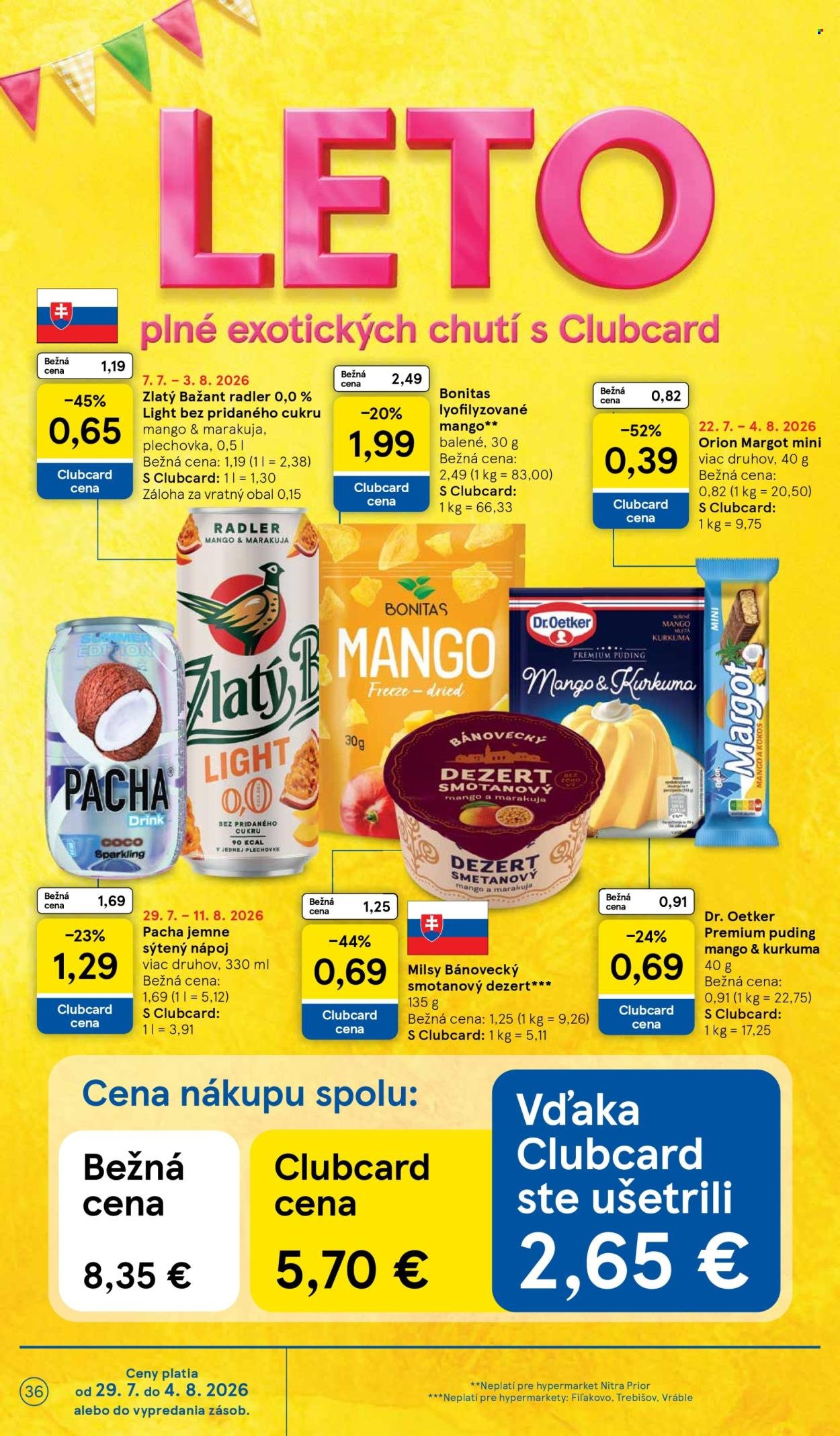 TESCO leták - Od stredy 29.7.2026