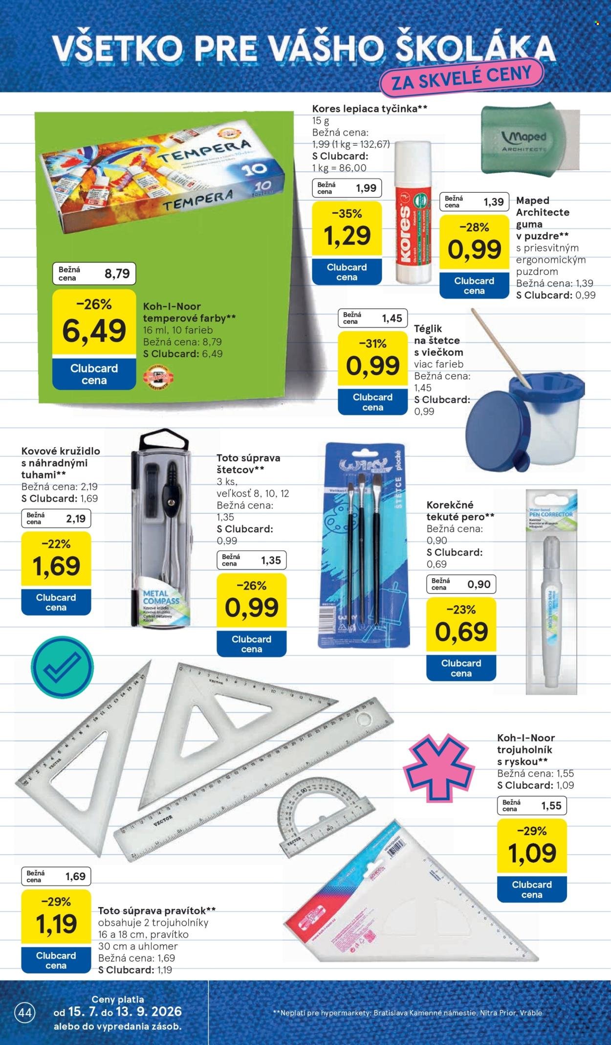TESCO leták - Od stredy 29.7.2026
