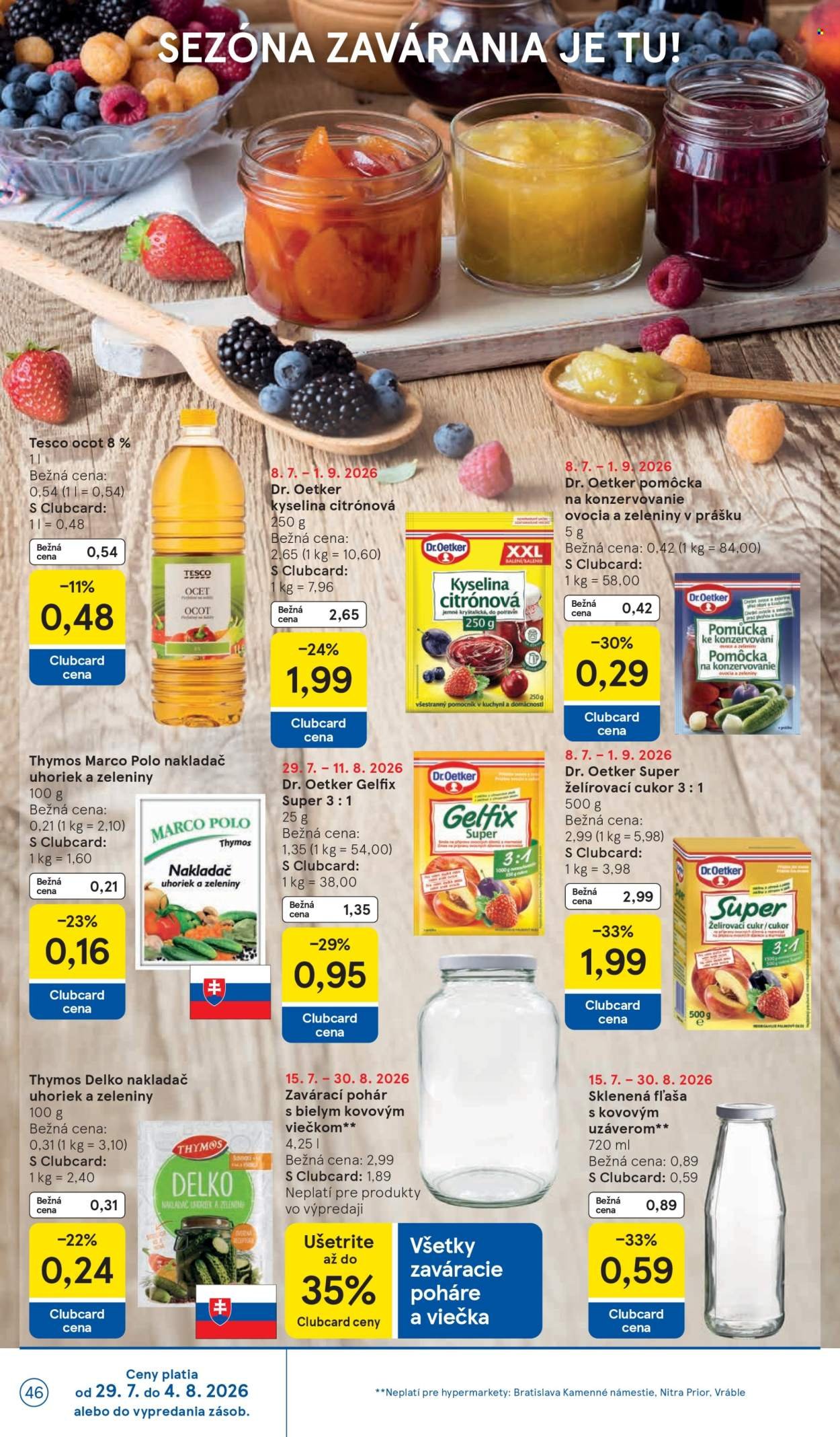 TESCO leták - Od stredy 29.7.2026