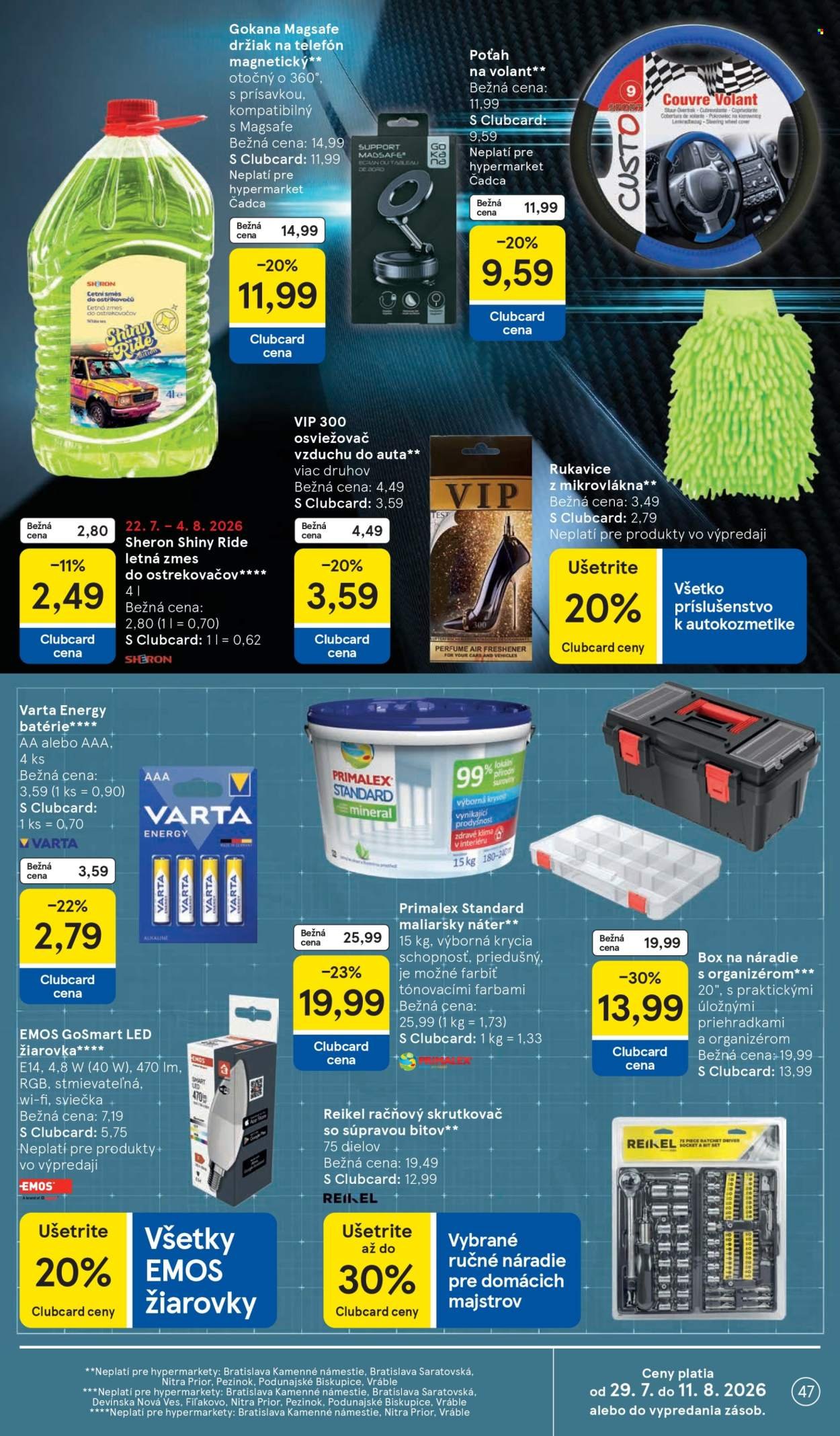 TESCO leták - Od stredy 29.7.2026