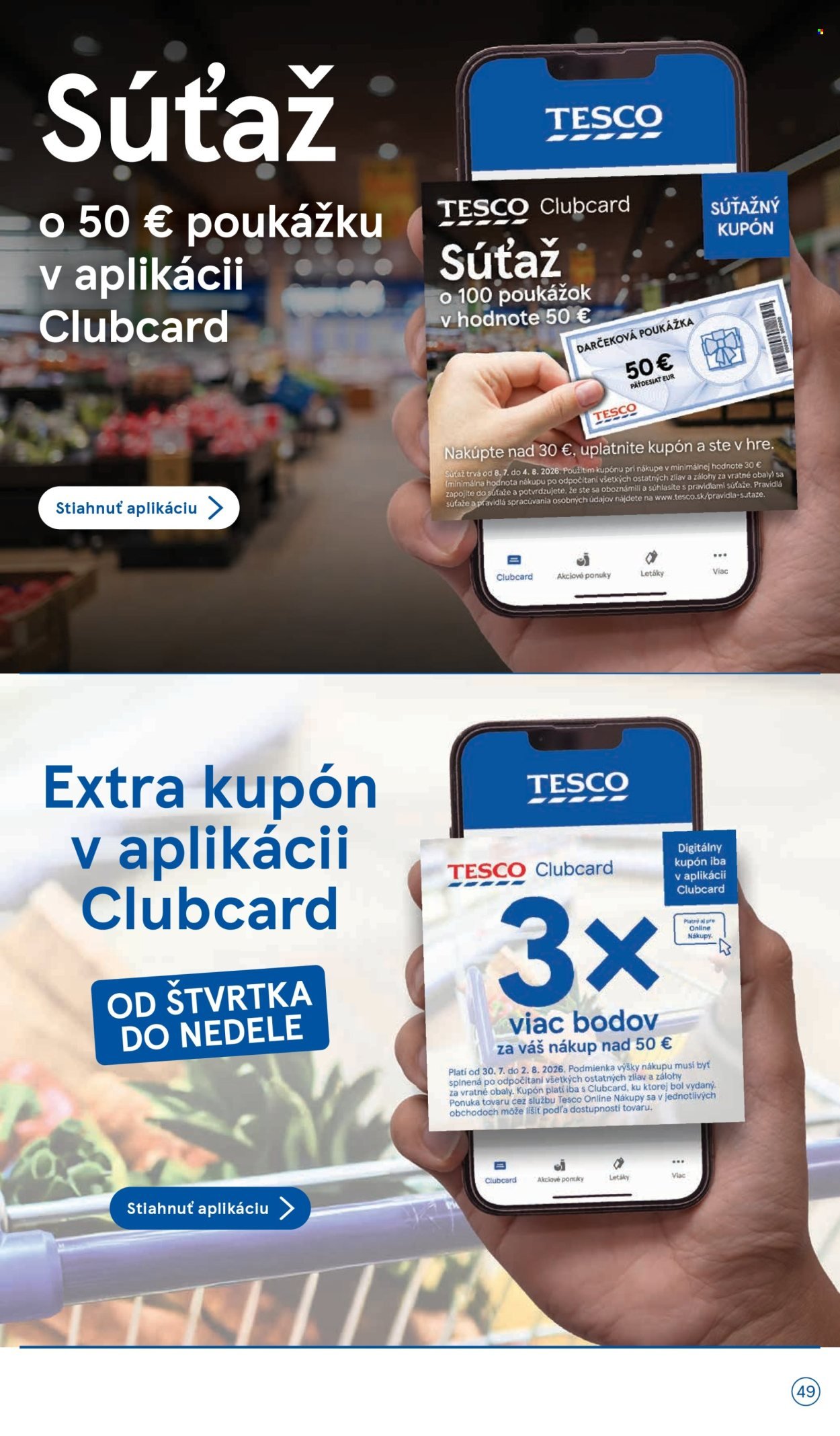 TESCO leták - Od stredy 29.7.2026