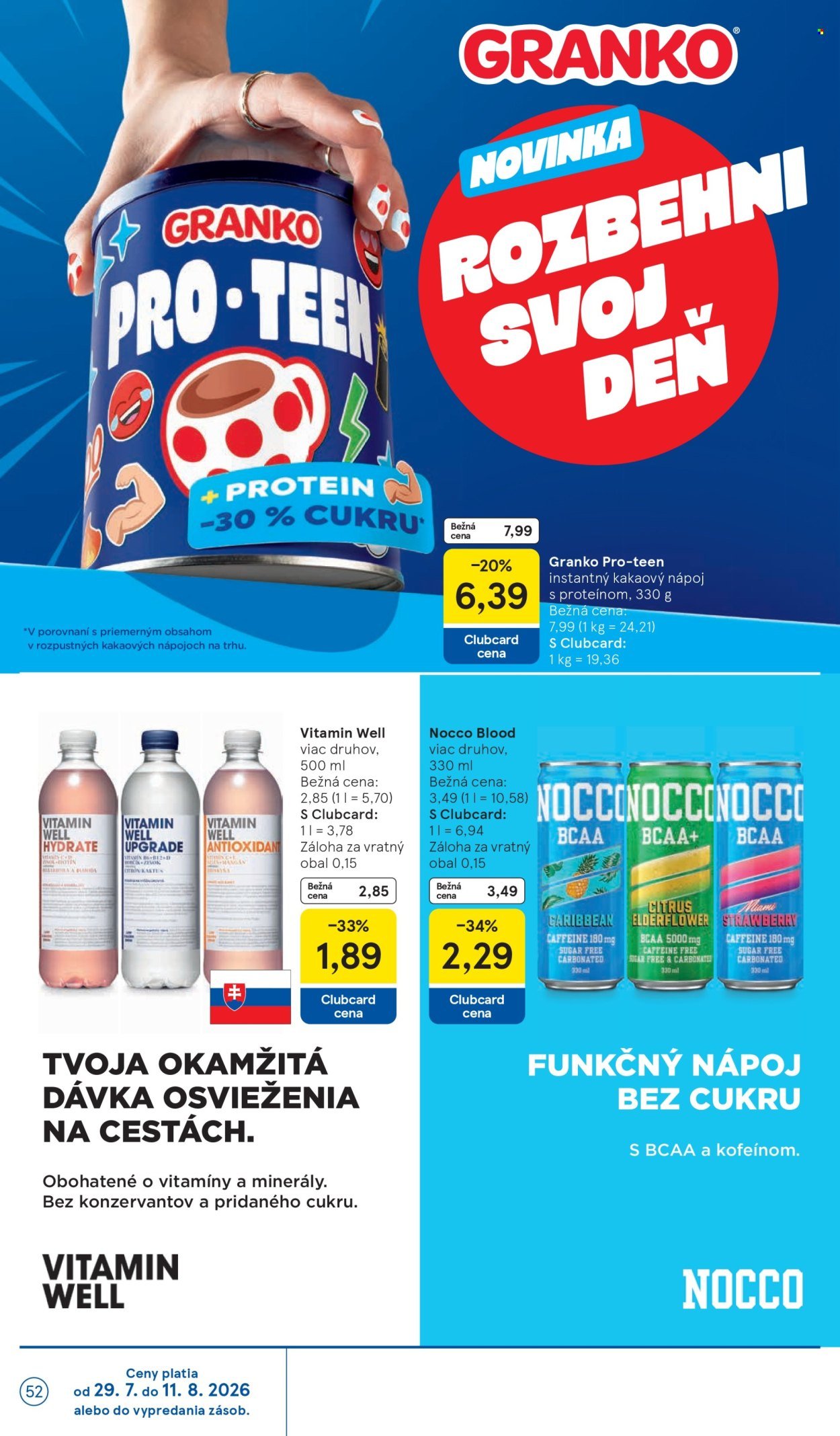 TESCO leták - Od stredy 29.7.2026