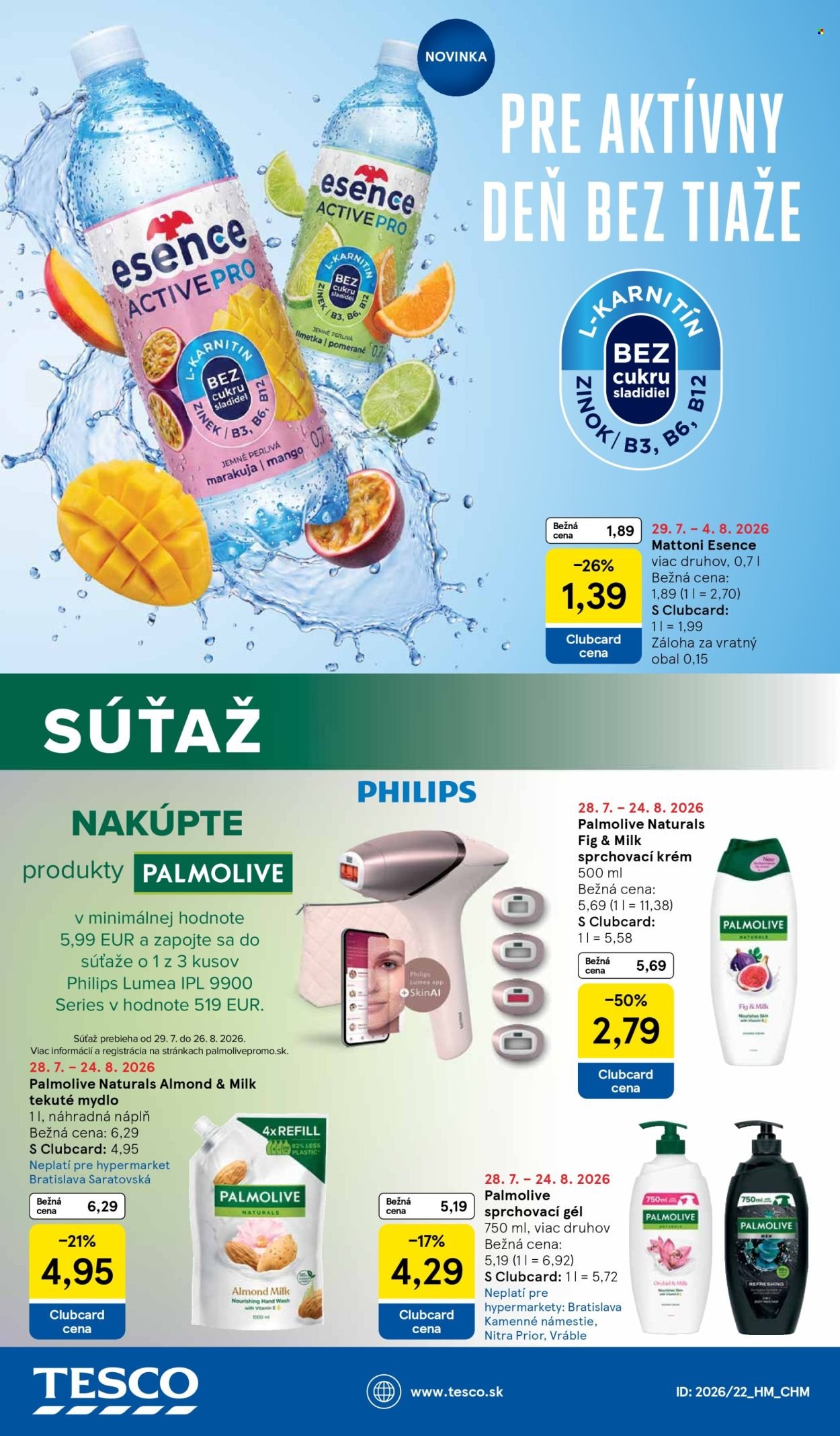 TESCO leták - Od stredy 29.7.2026