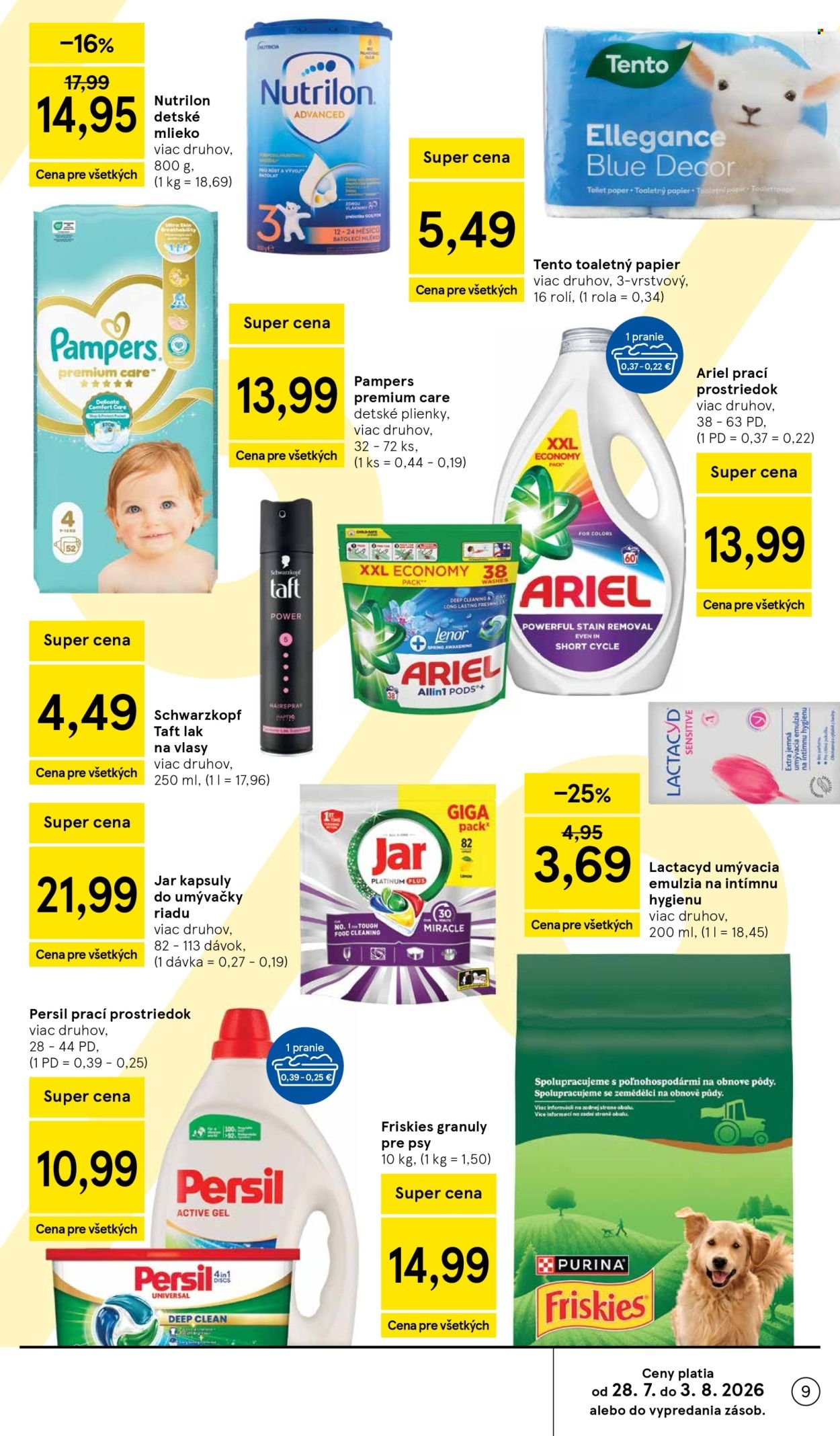 TESCO leták - Od stredy 29.7.2026