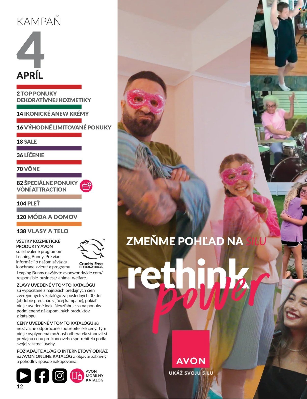 AVON leták - Kampaň 4 (2026-04-01 - 2026-04-30) | 12