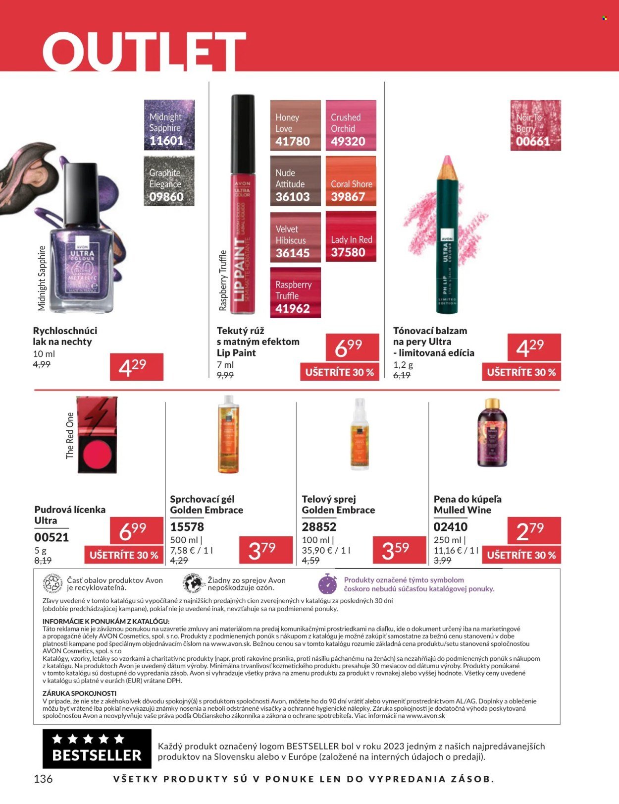 AVON leták - Kampaň 4 (2026-04-01 - 2026-04-30) | 136