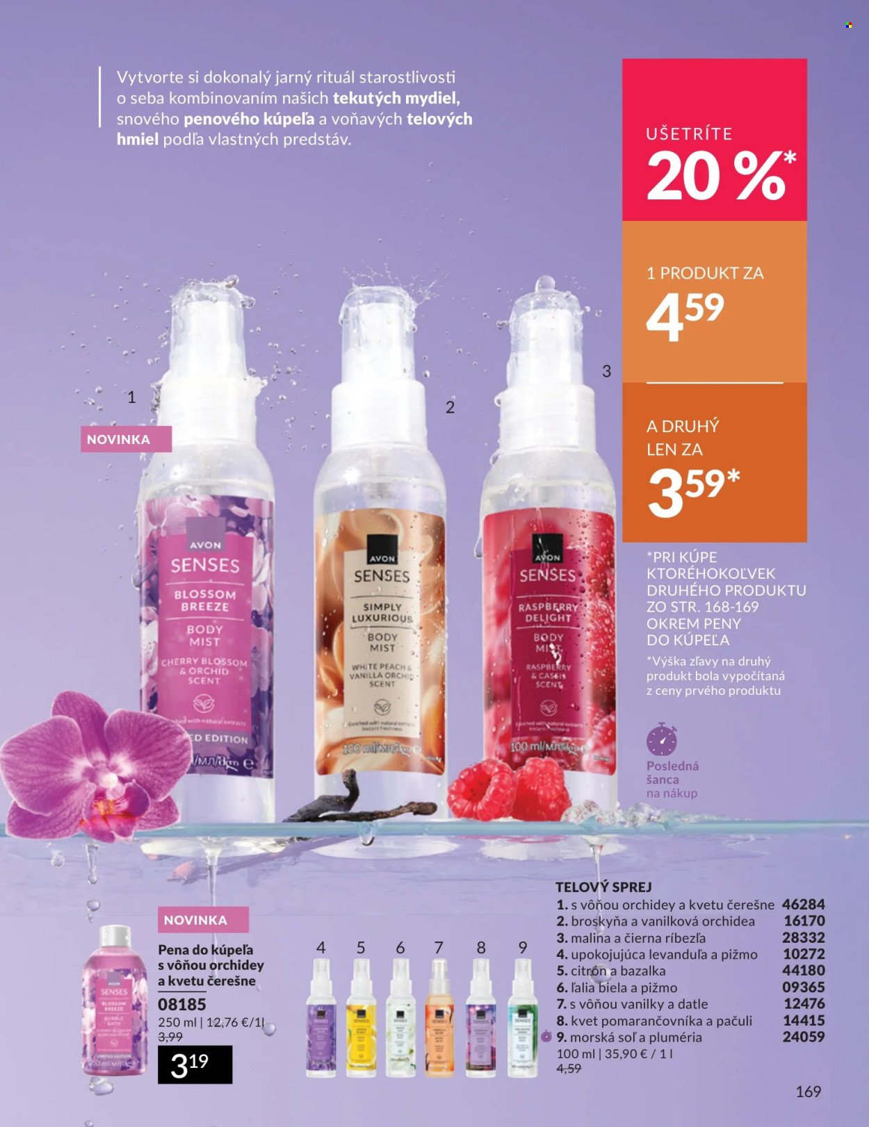 AVON leták - Kampaň 4 (2026-04-01 - 2026-04-30) | 169