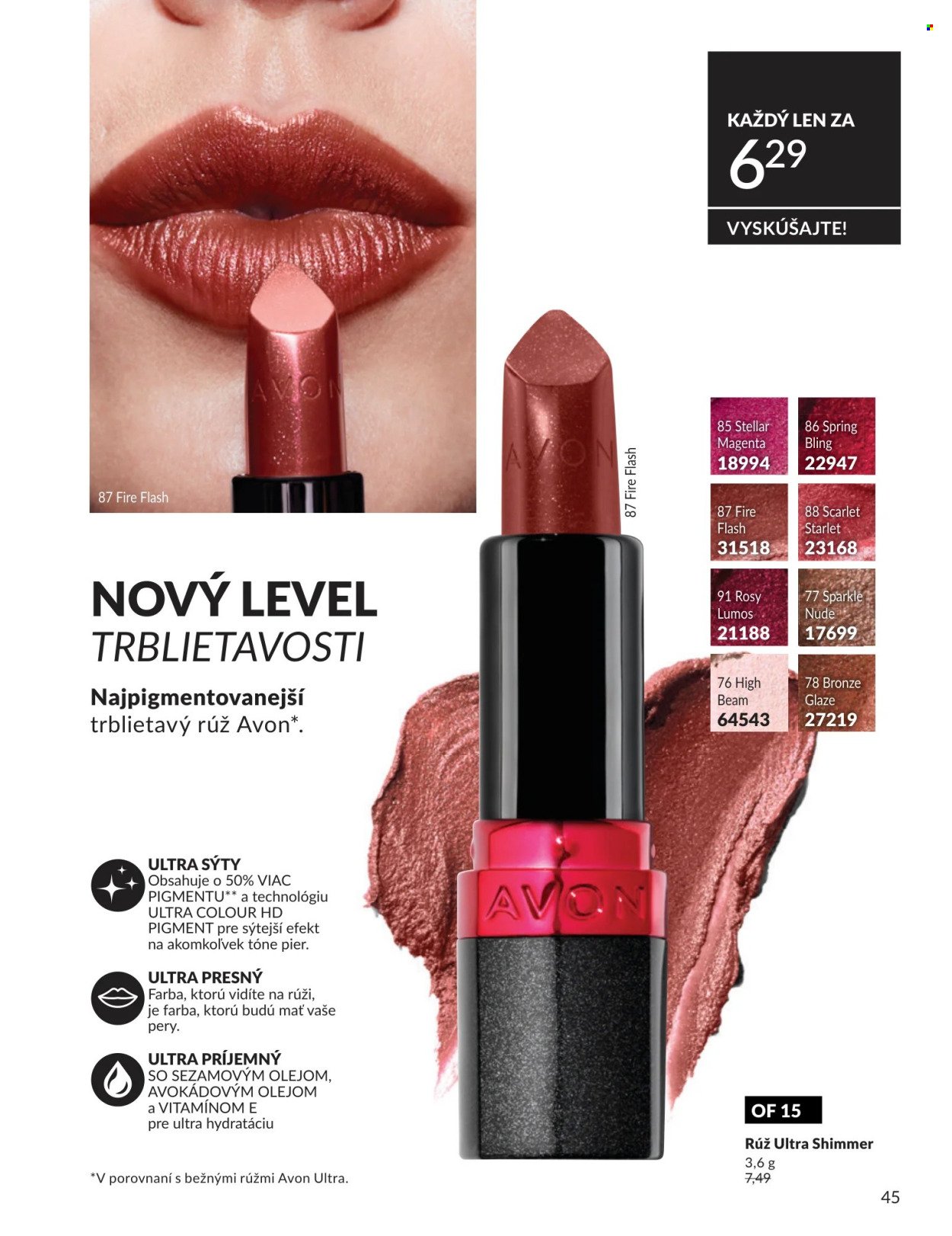 AVON leták - Kampaň 4 (2026-04-01 - 2026-04-30) | 45