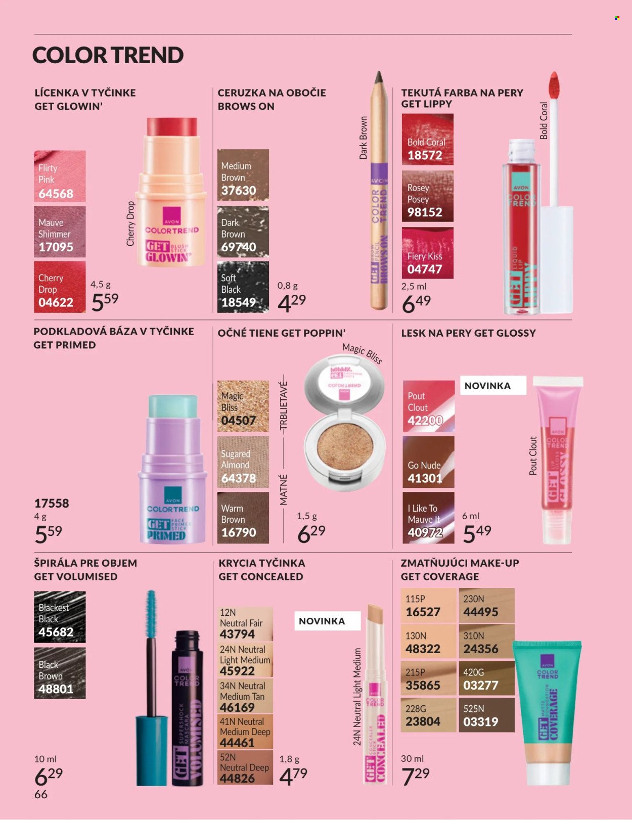 AVON leták - Kampaň 4 (2026-04-01 - 2026-04-30) | 66