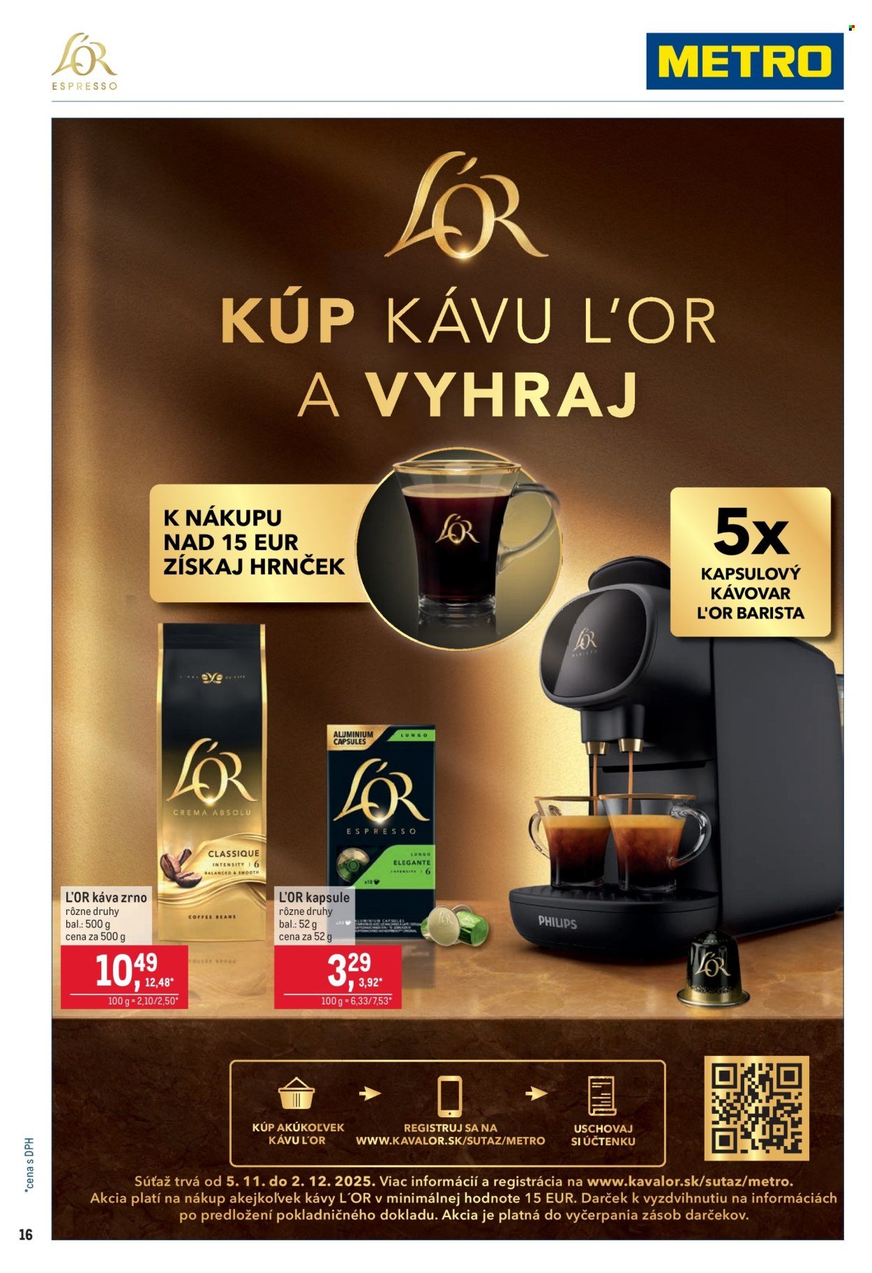 METRO leták - Obchodní partneri (2025-11-05 - 2025-12-09) | 16