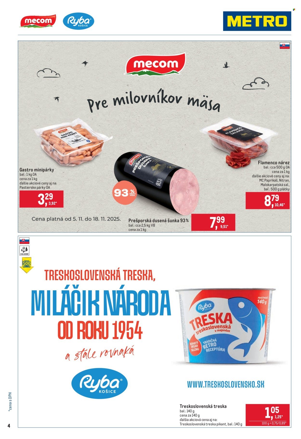 METRO leták - Obchodní partneri (2025-11-05 - 2025-12-09) | 4