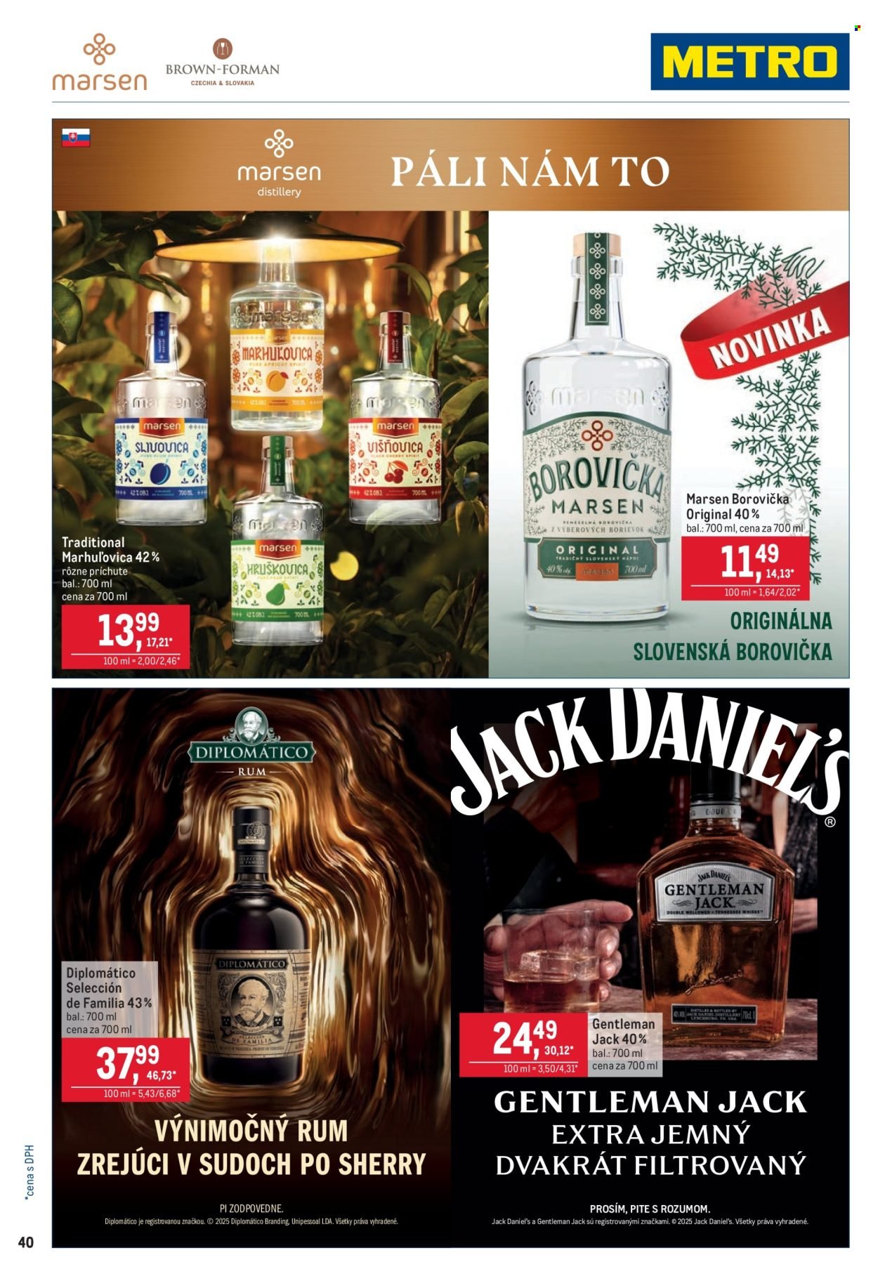 METRO leták - Obchodní partneri (2025-11-05 - 2025-12-09) | 40