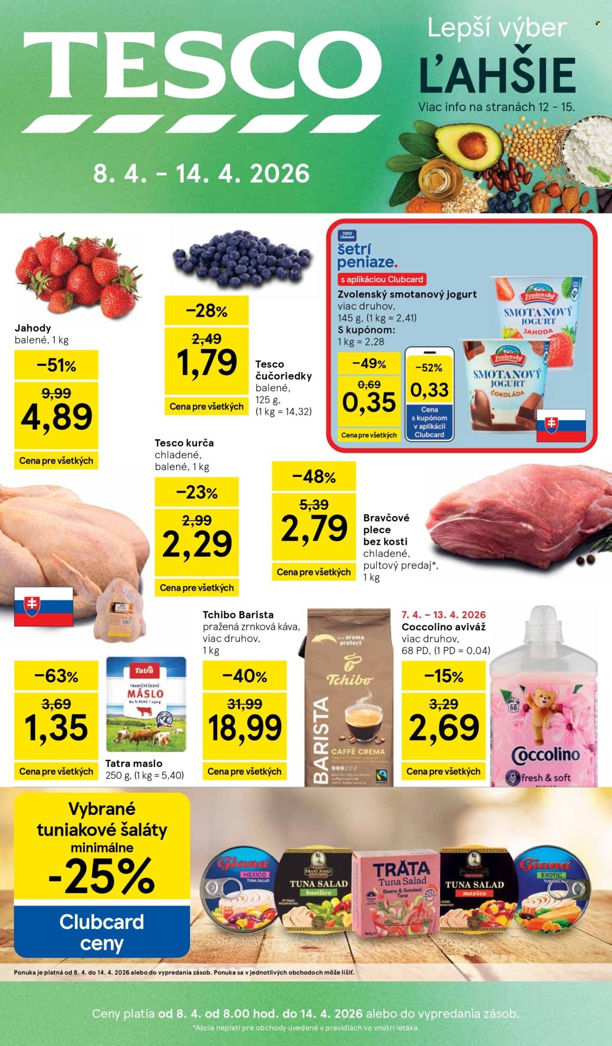 TESCO leták - Od stredy 8.4.2026 (2026-04-08 - 2026-04-14) | 1