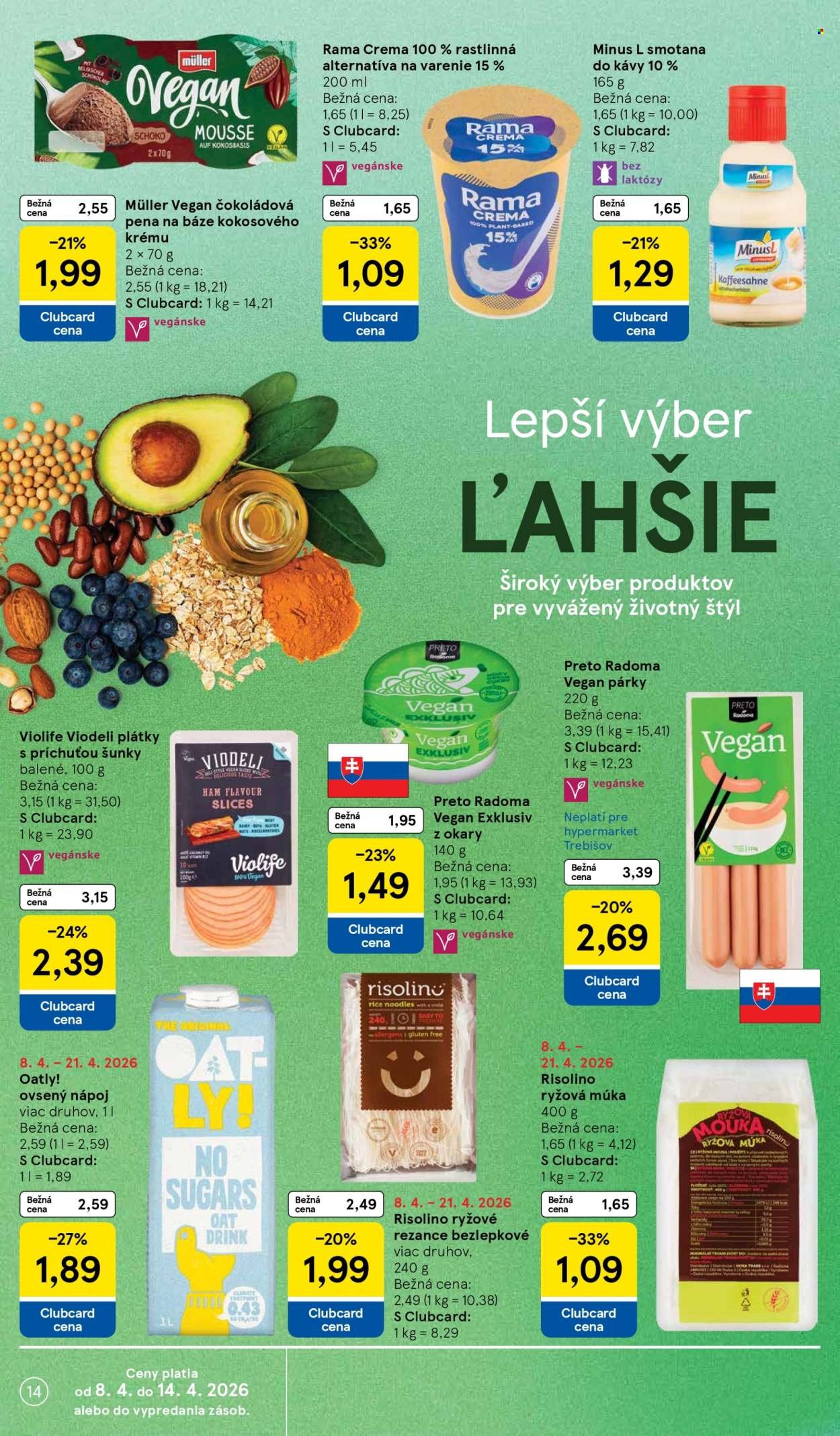 TESCO leták - Od stredy 8.4.2026 (2026-04-08 - 2026-04-14) | 14