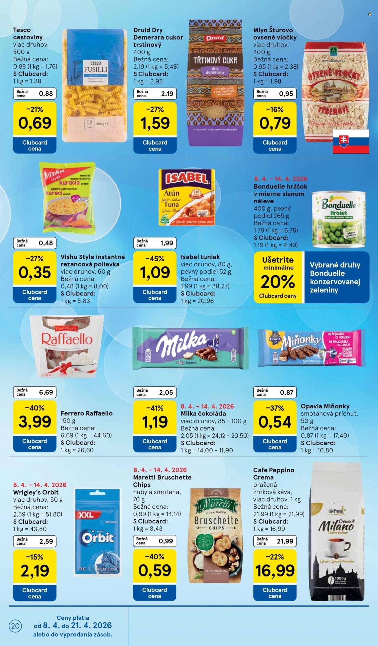 TESCO leták - Od stredy 8.4.2026 (2026-04-08 - 2026-04-14) | 20