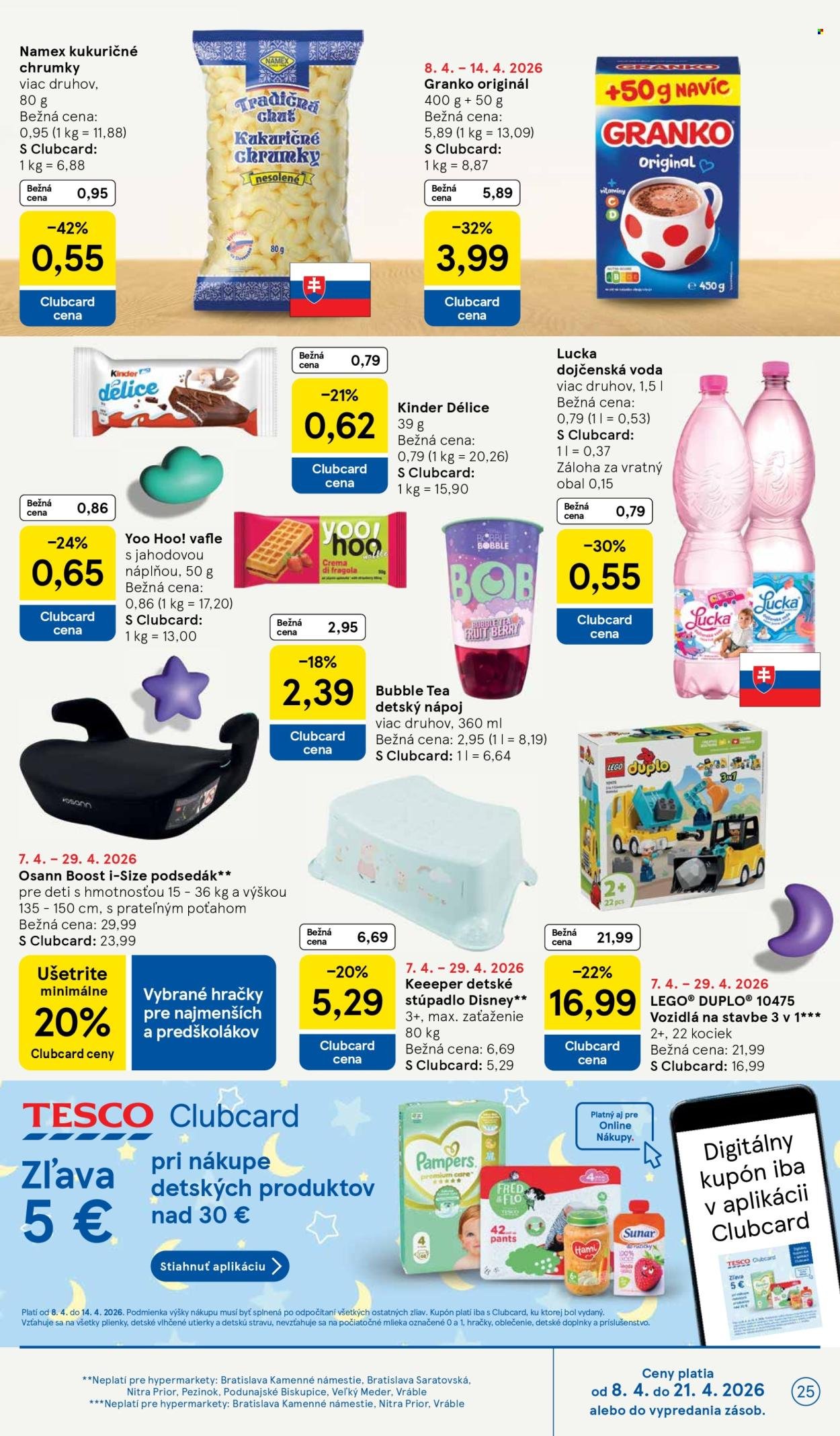 TESCO leták - Od stredy 8.4.2026 (2026-04-08 - 2026-04-14) | 25