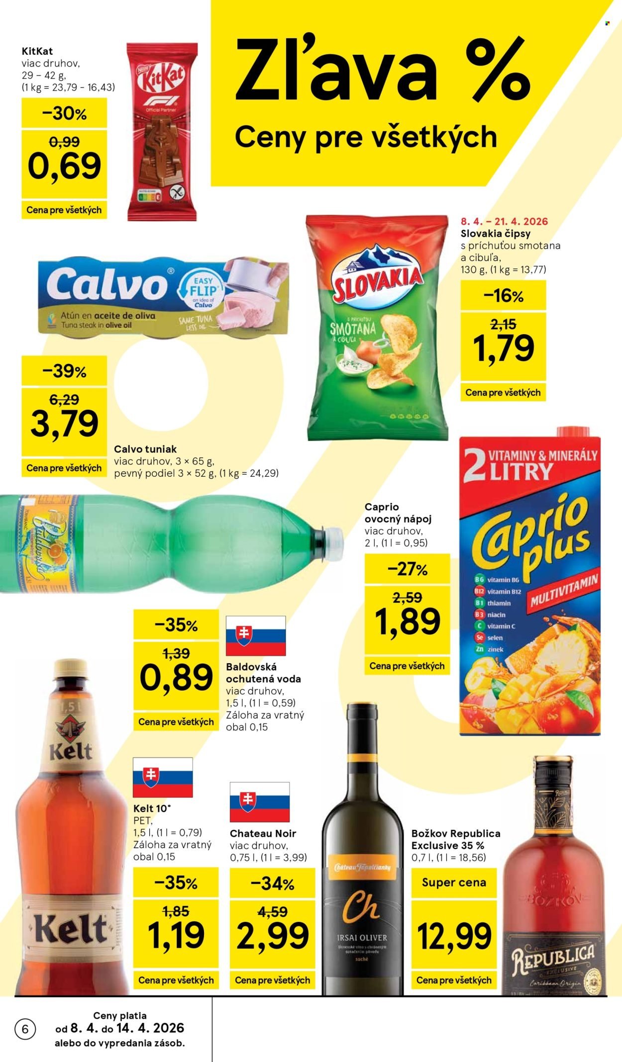 TESCO leták - Od stredy 8.4.2026 (2026-04-08 - 2026-04-14) | 6