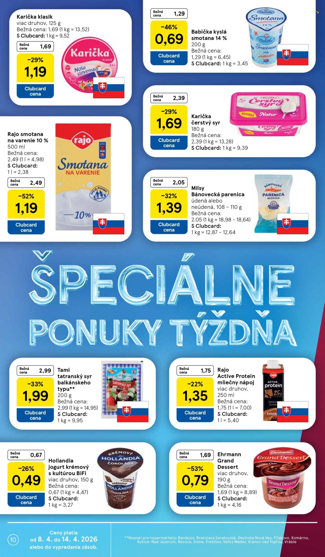 TESCO leták - Od stredy 8.4.2026 (2026-04-08 - 2026-04-14) | 10