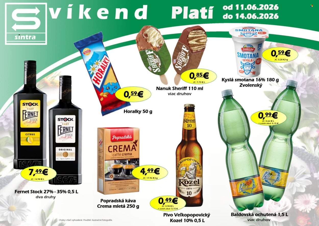 SINTRA leták - Od štvrtka 11.6.2026