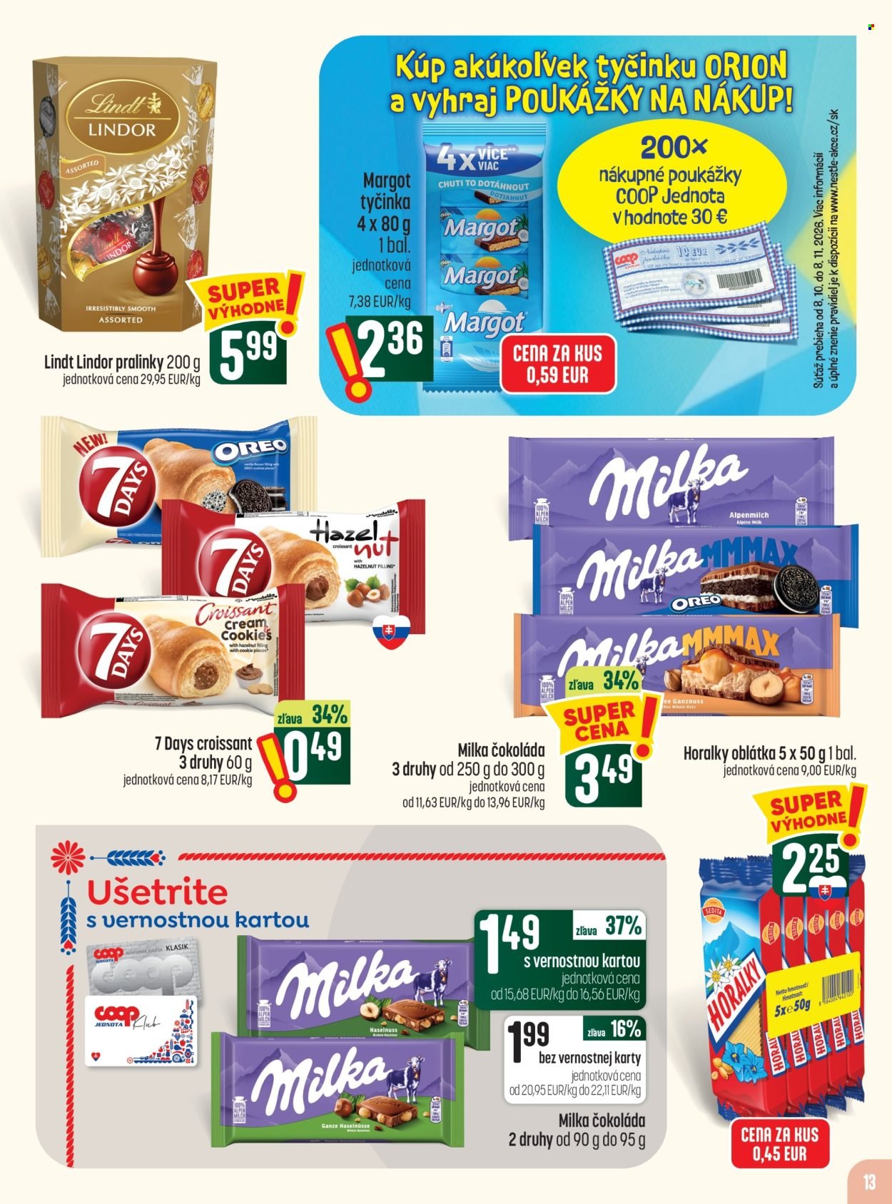 COOP JEDNOTA leták - Od štvrtka 22.10.2026