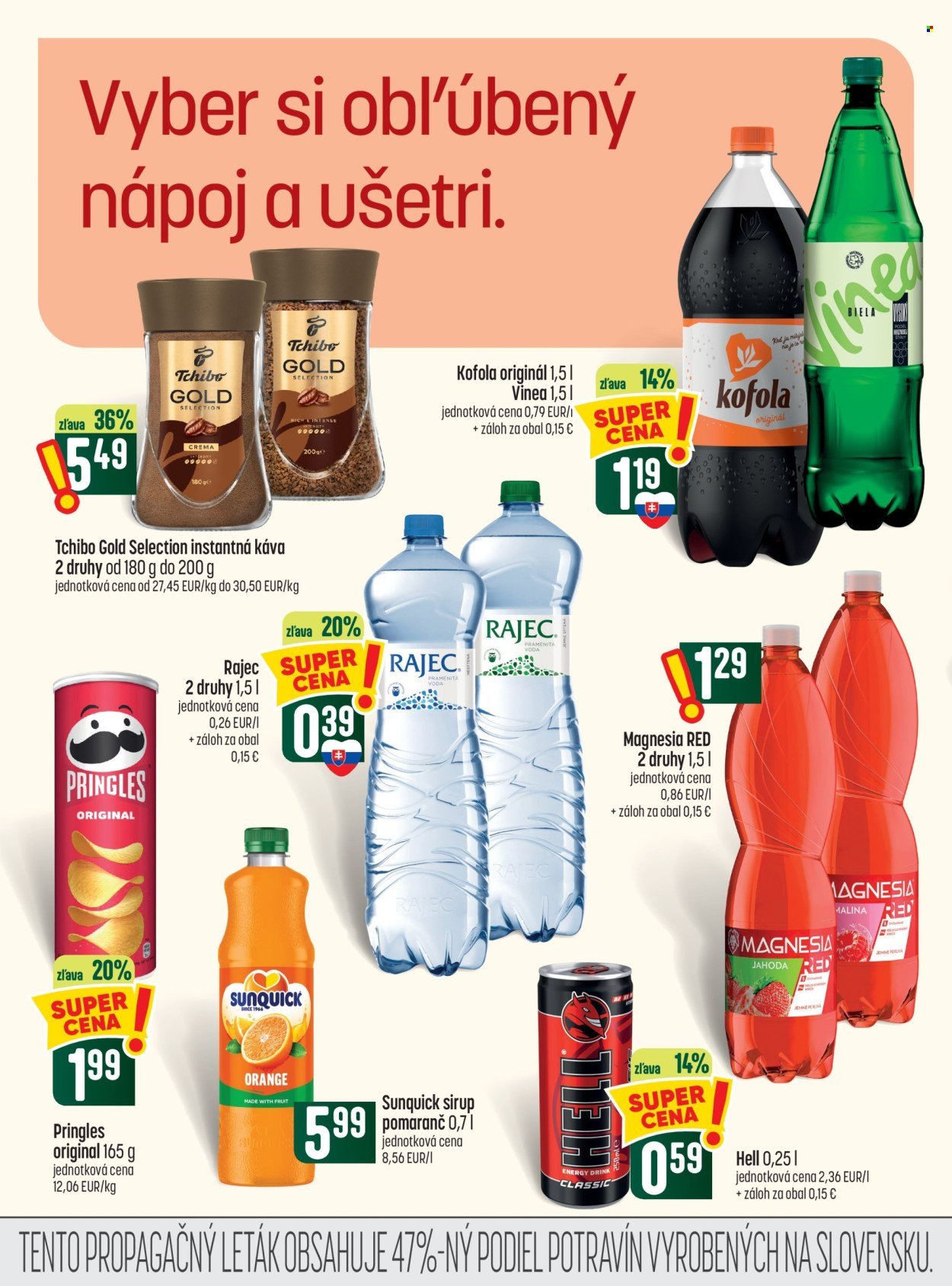 COOP JEDNOTA leták - Od štvrtka 22.10.2026