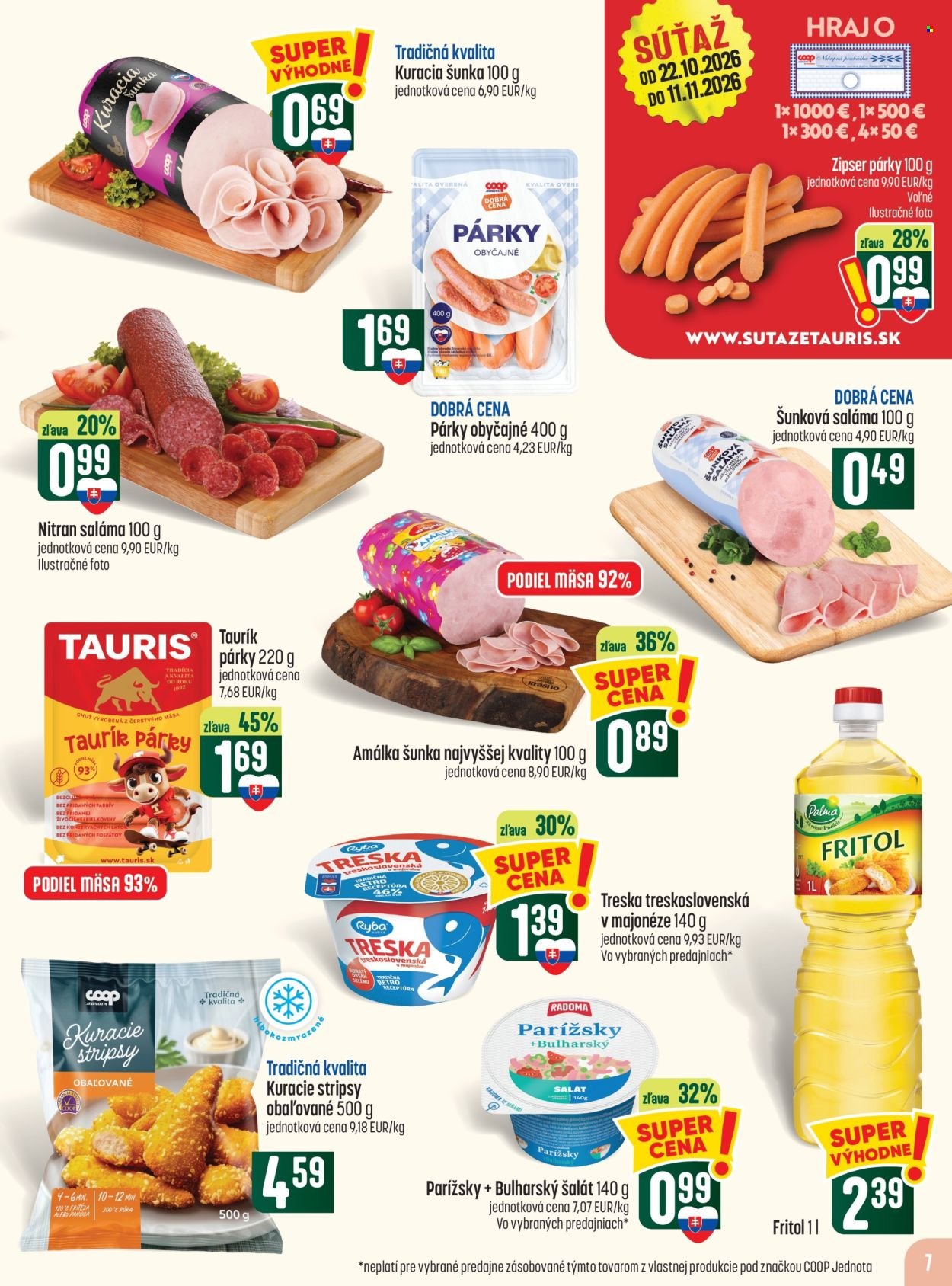 COOP JEDNOTA leták - Od štvrtka 22.10.2026