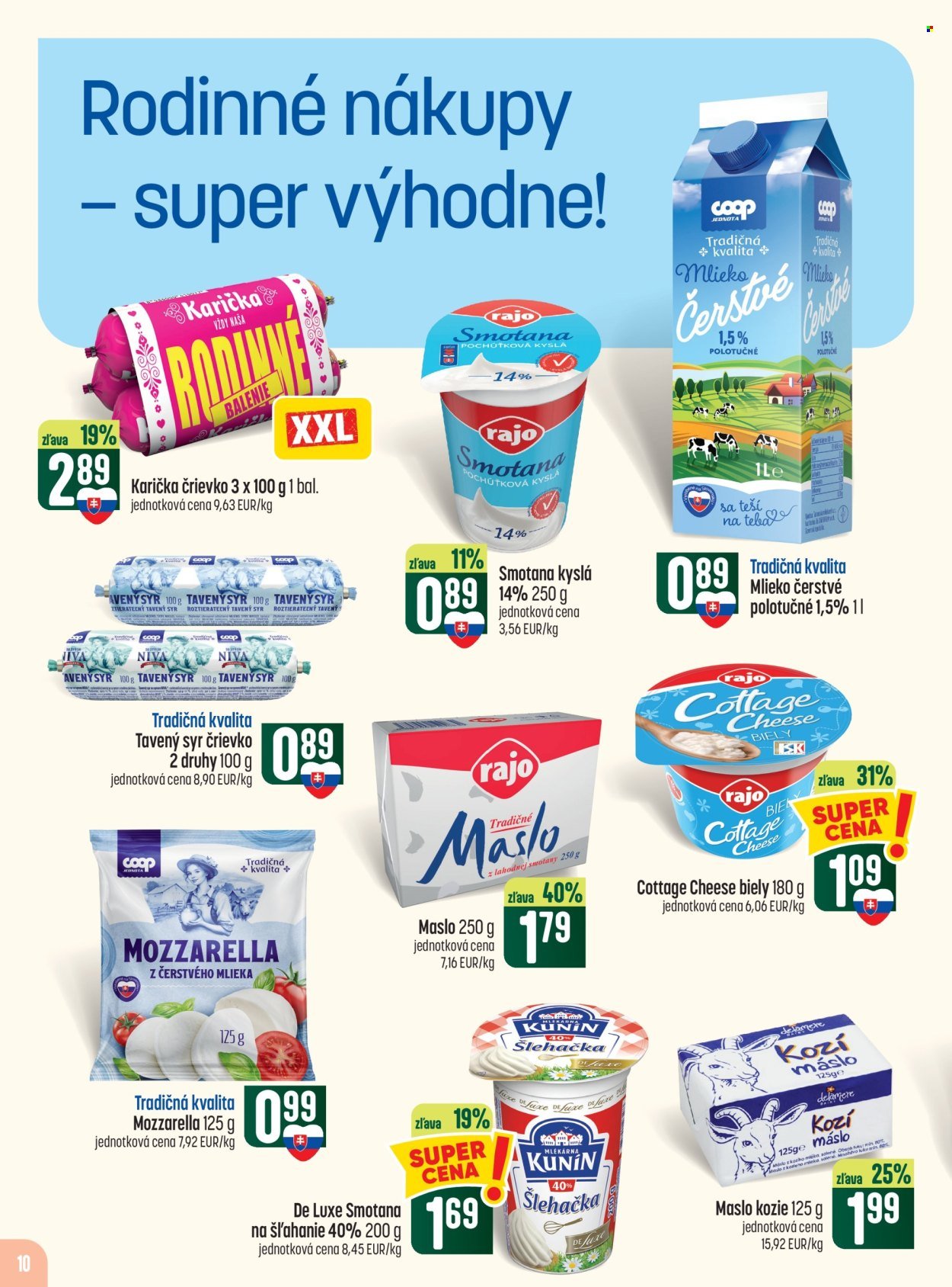 COOP JEDNOTA leták - Od štvrtka 22.10.2026