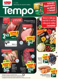 COOP JEDNOTA leták - Od štvrtka 22.10.2026