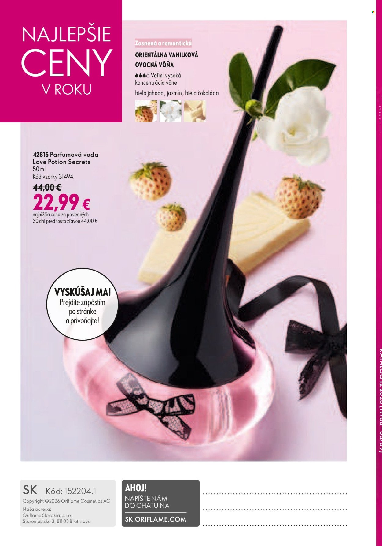 ORIFLAME leták - Katalóg 12