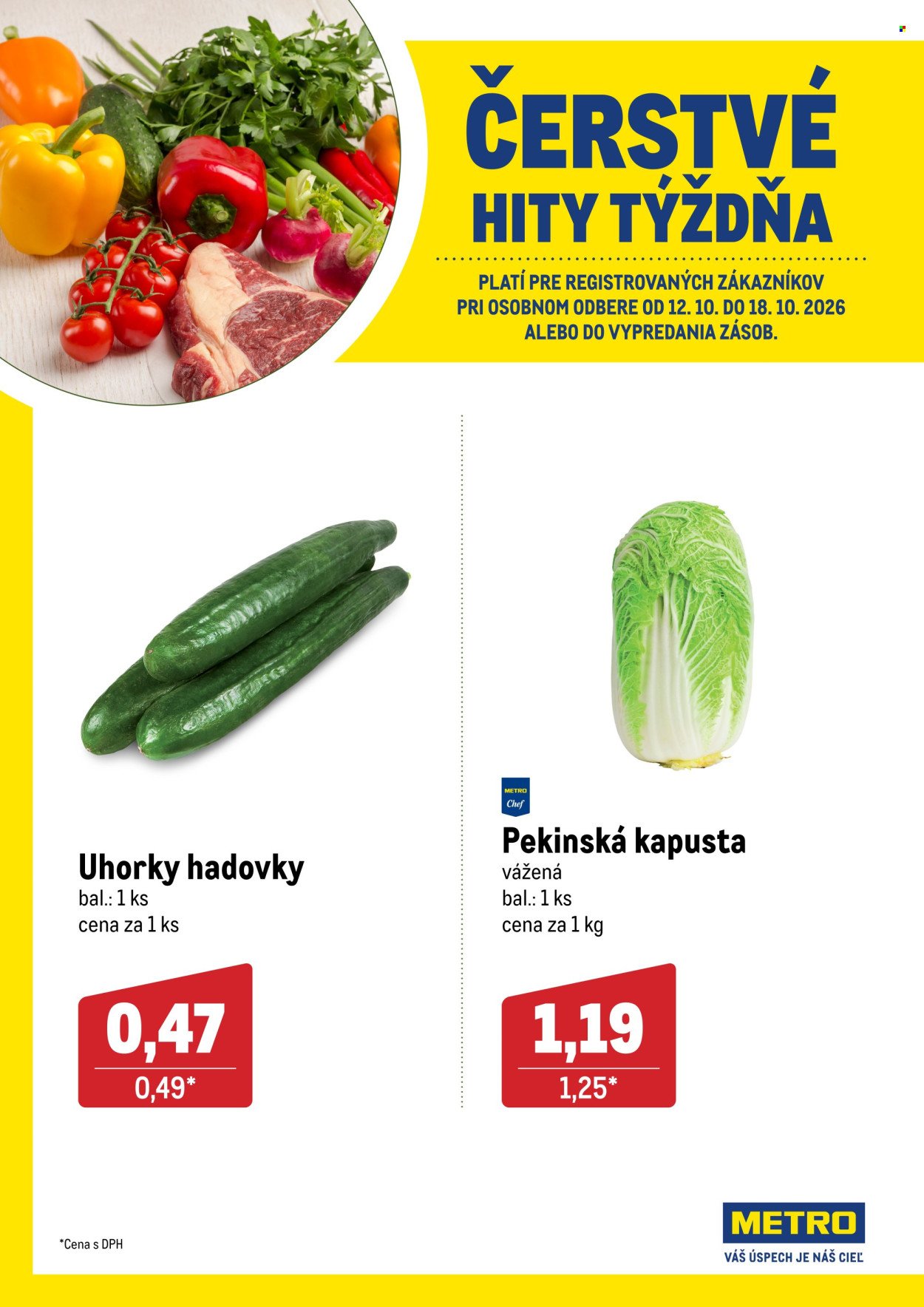 METRO leták - Čerstvé hity týždňa