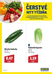 METRO leták - Čerstvé hity týždňa