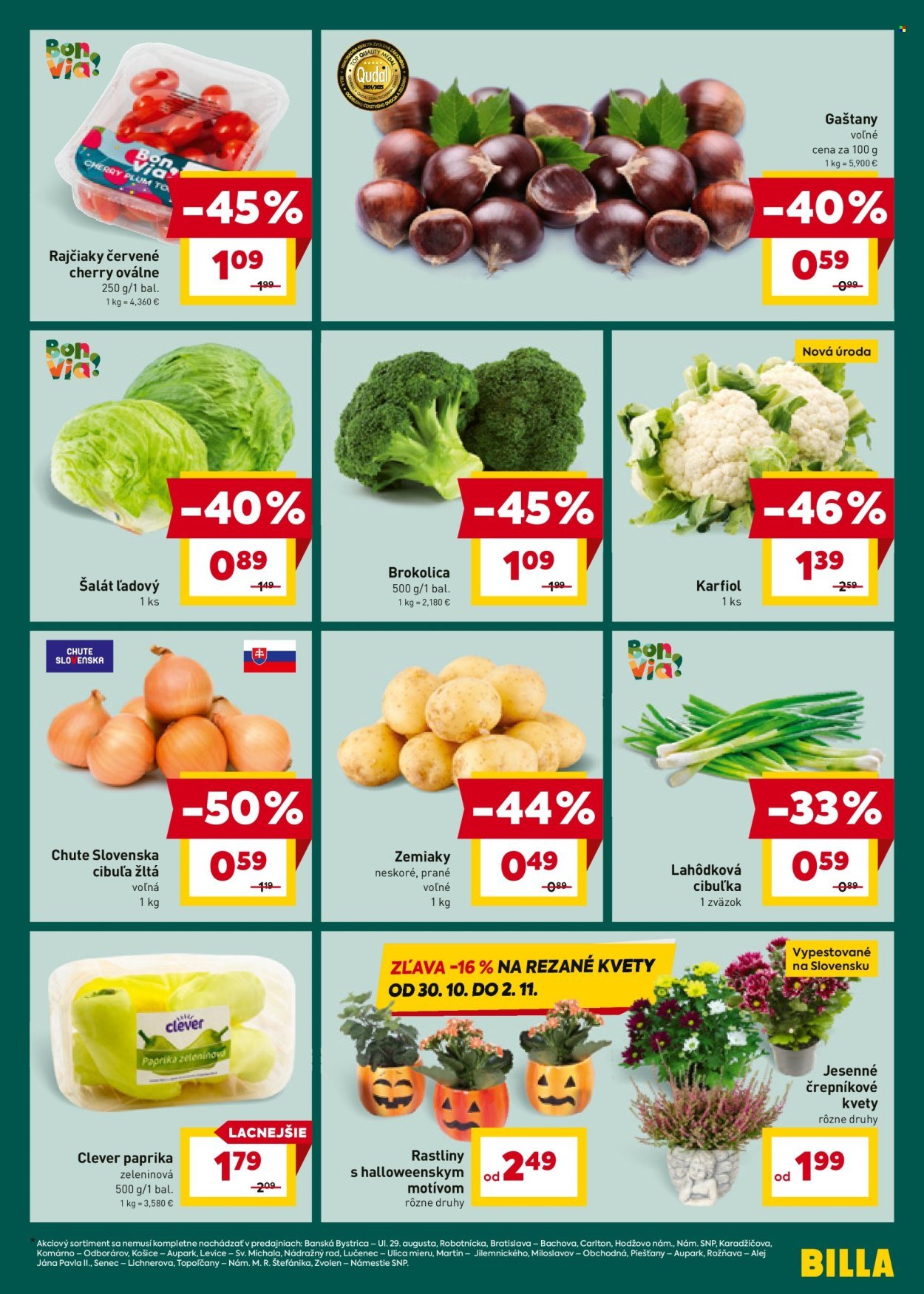 BILLA leták - Od stredy 29.10.2025 (2025-10-29 - 2025-11-04) | 3
