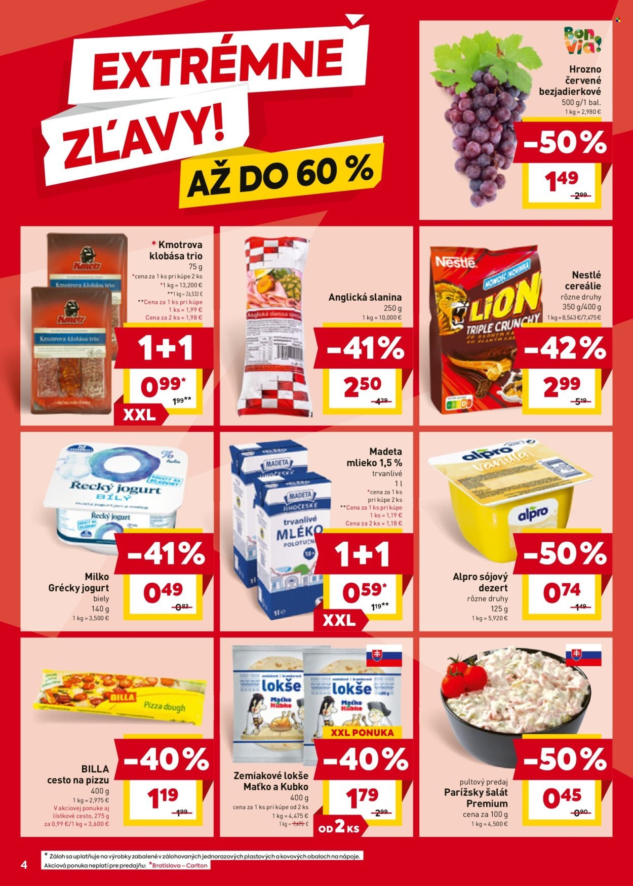 BILLA leták - Od stredy 29.10.2025 (2025-10-29 - 2025-11-04) | 4