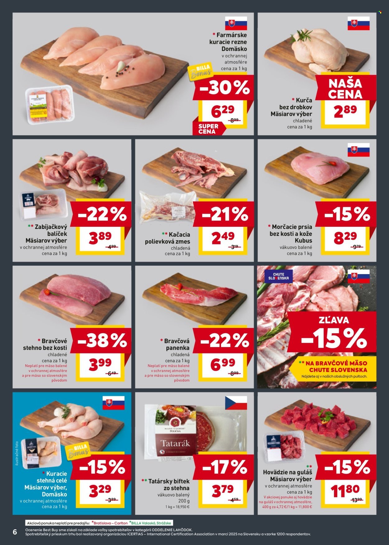 BILLA leták - Od stredy 29.10.2025 (2025-10-29 - 2025-11-04) | 6