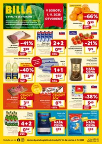 BILLA leták - Od stredy 29.10.2025 (2025-10-29 - 2025-11-04)