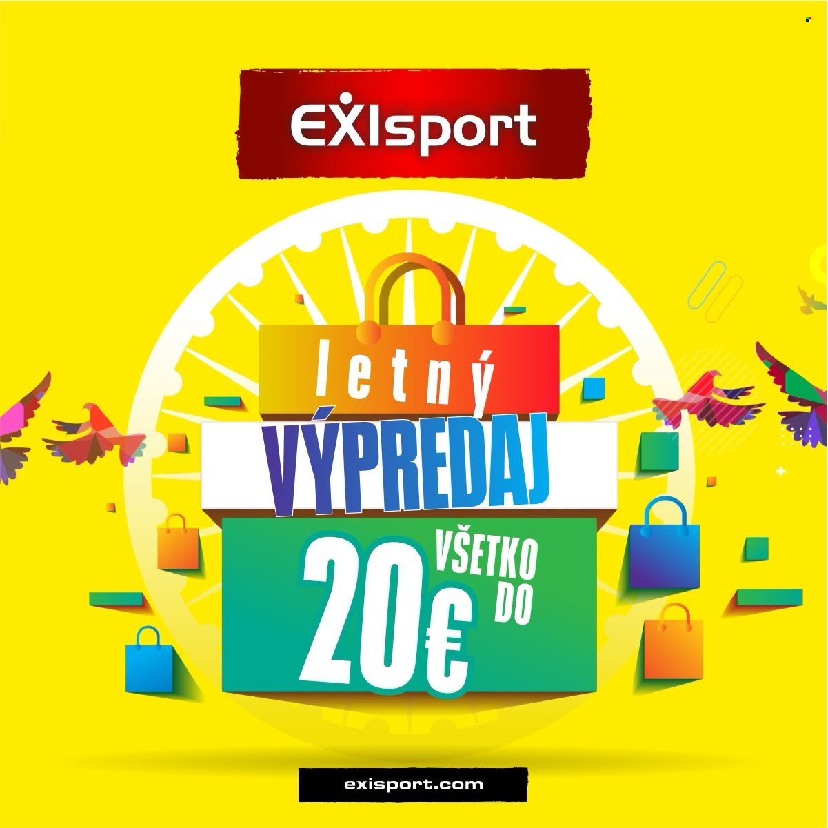 EXISPORT leták - júli 2026