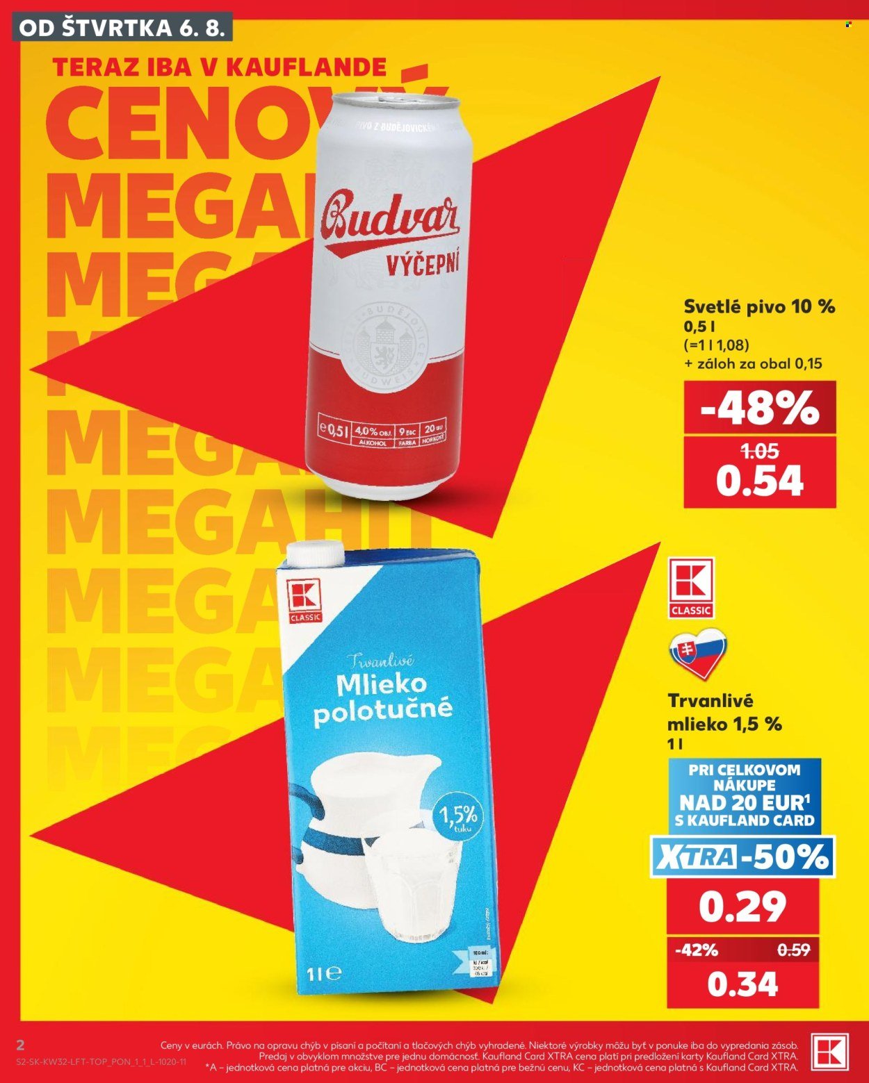 KAUFLAND leták - Od štvrtka 6.8.2026