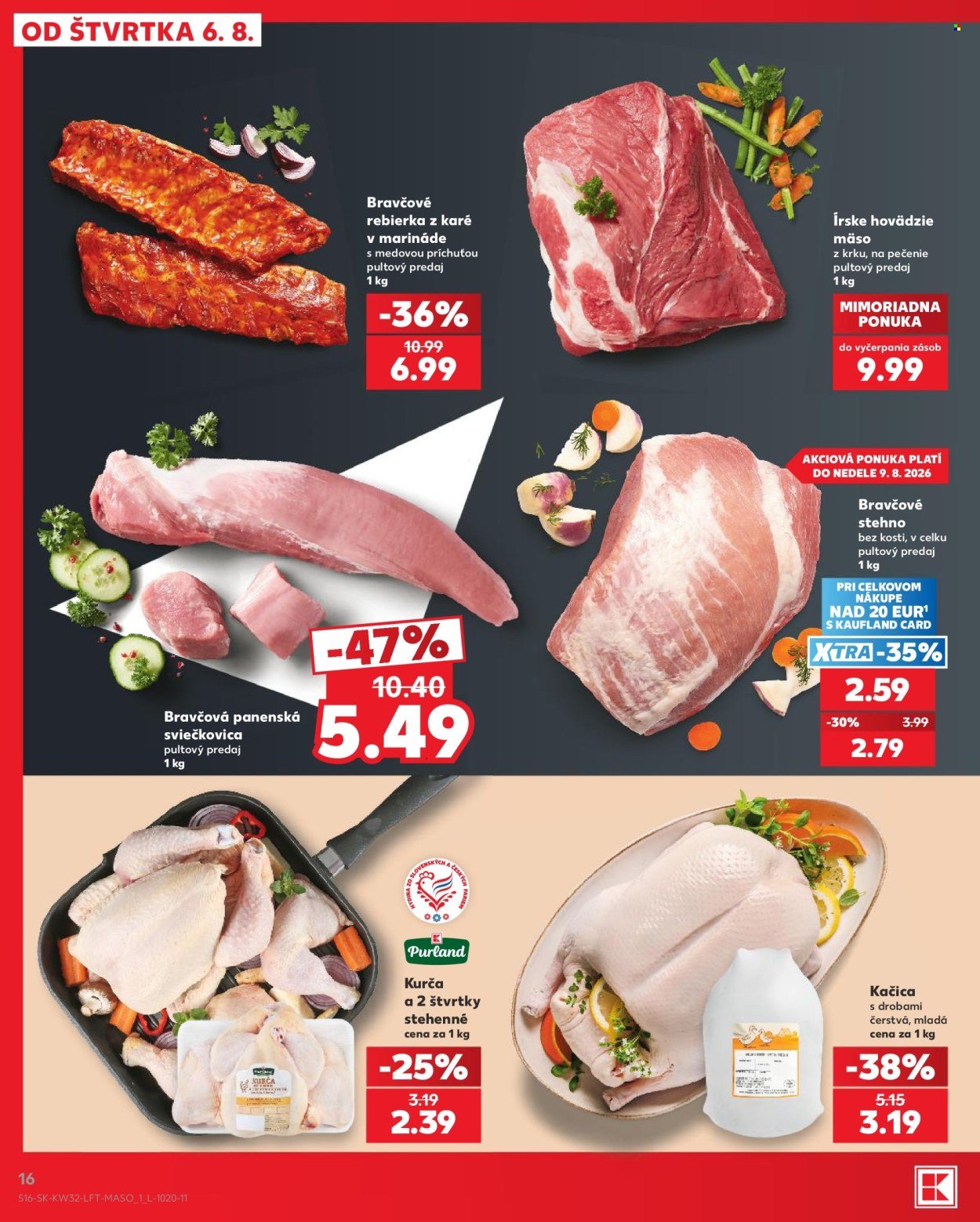 KAUFLAND leták - Od štvrtka 6.8.2026