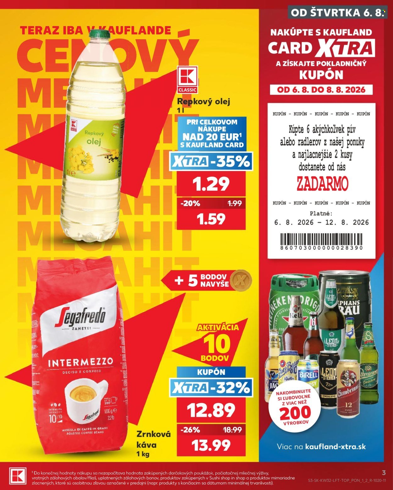 KAUFLAND leták - Od štvrtka 6.8.2026