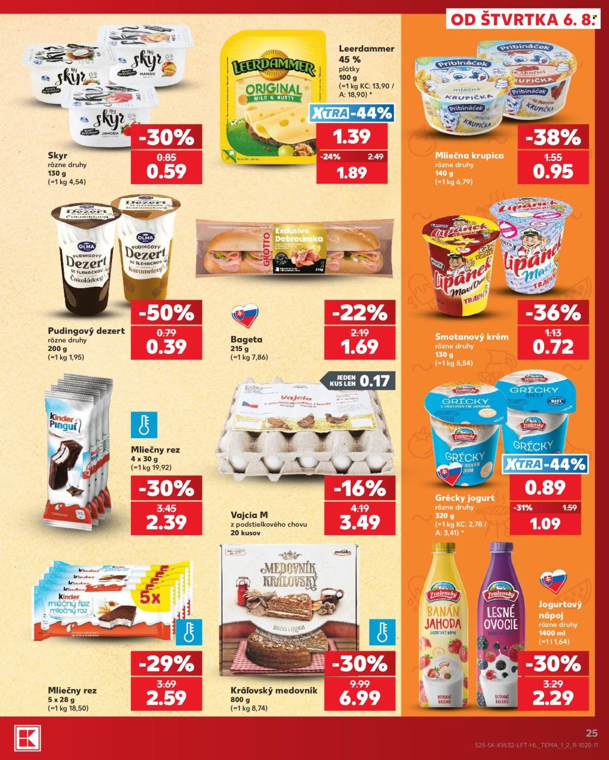 KAUFLAND leták - Od štvrtka 6.8.2026