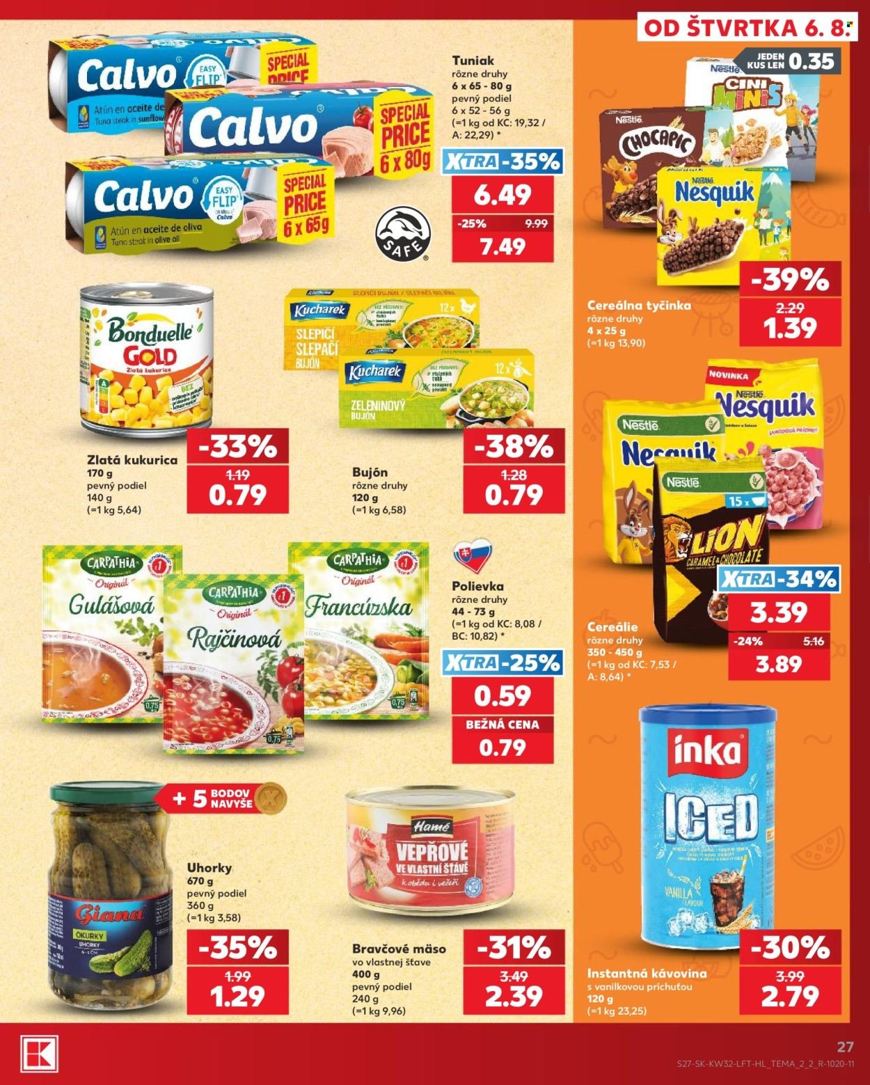 KAUFLAND leták - Od štvrtka 6.8.2026