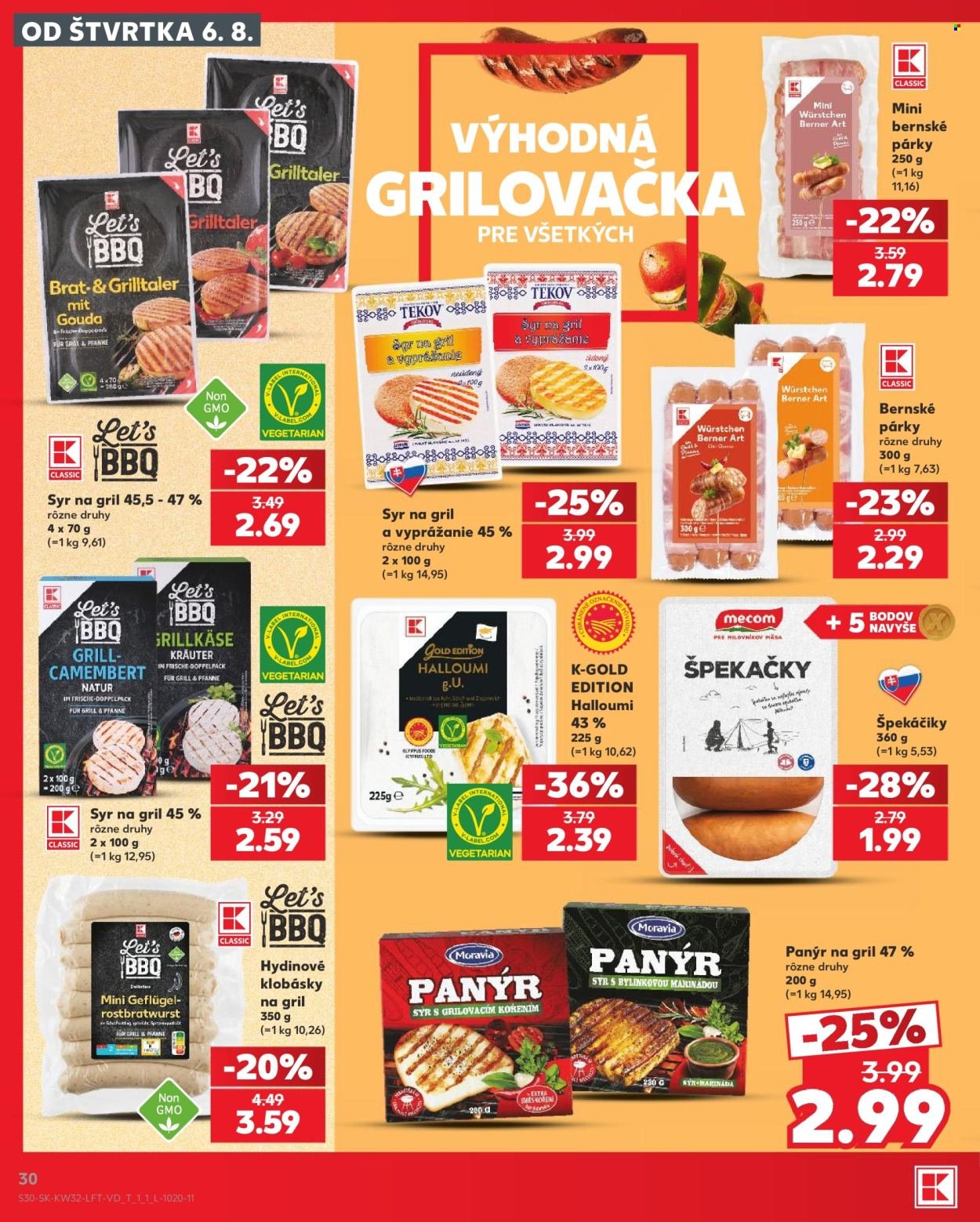 KAUFLAND leták - Od štvrtka 6.8.2026