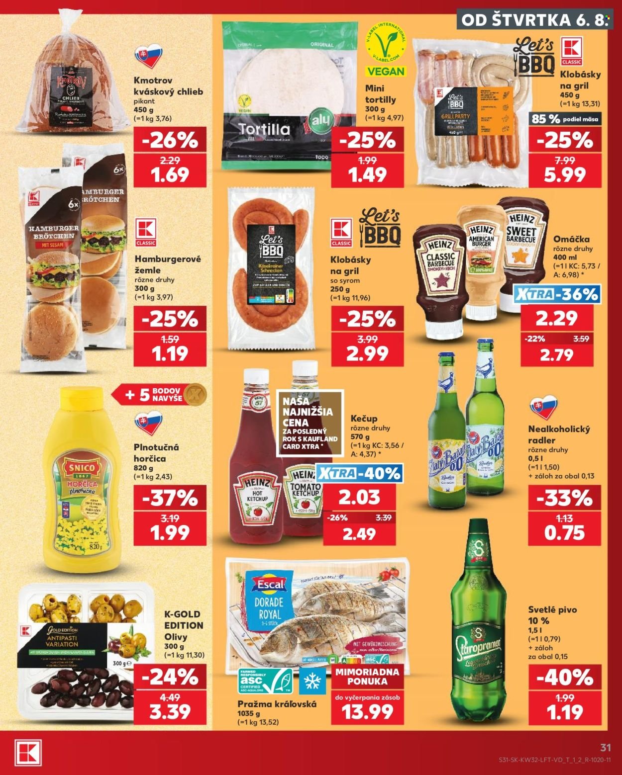 KAUFLAND leták - Od štvrtka 6.8.2026