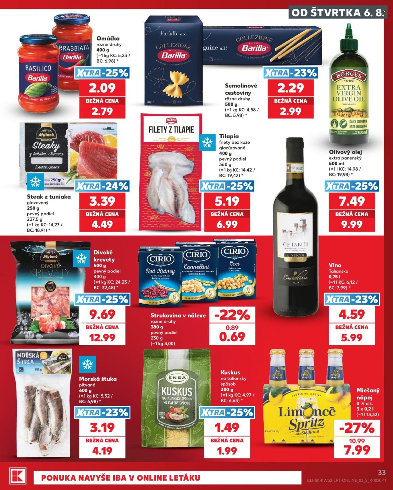KAUFLAND leták - Od štvrtka 6.8.2026