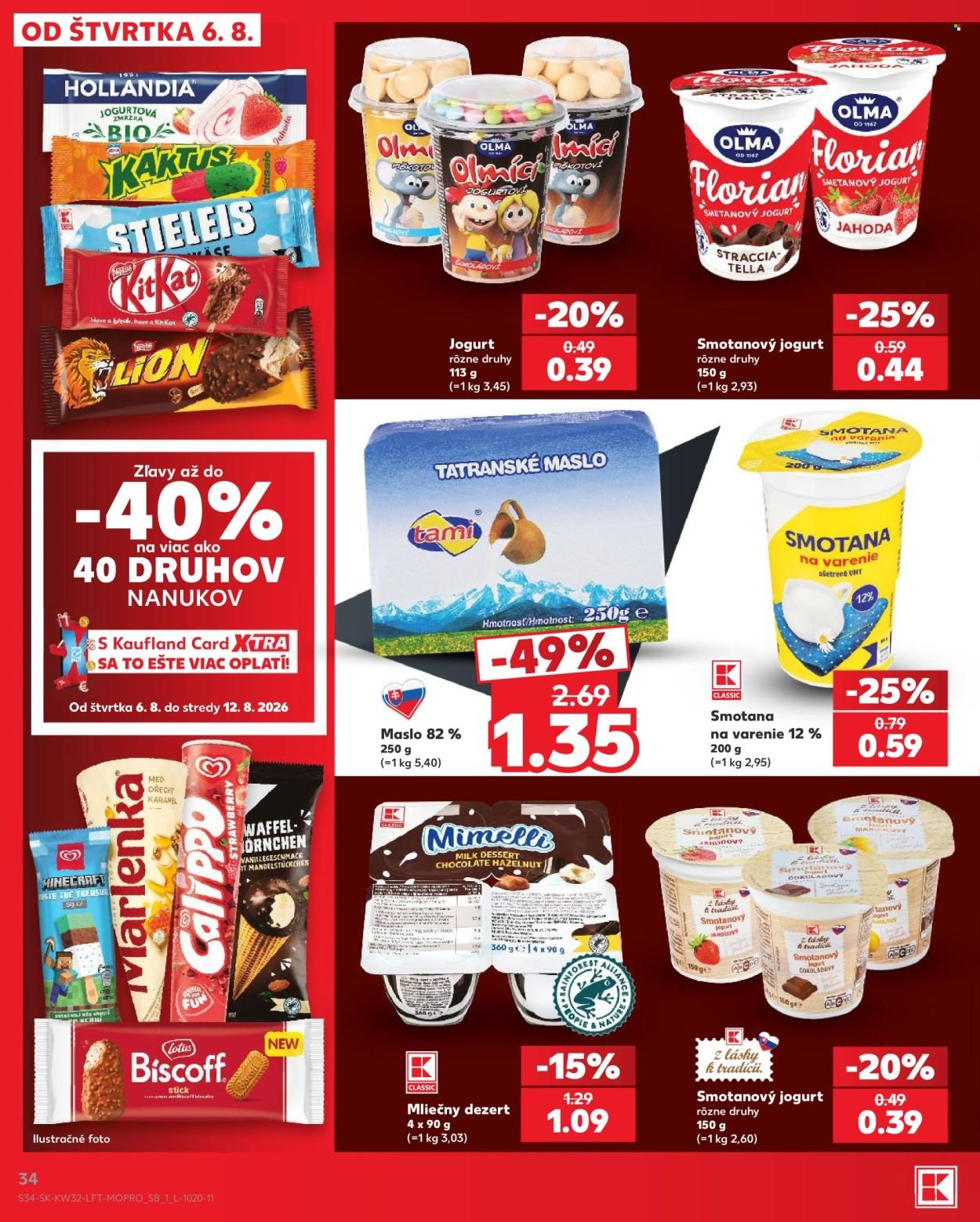 KAUFLAND leták - Od štvrtka 6.8.2026