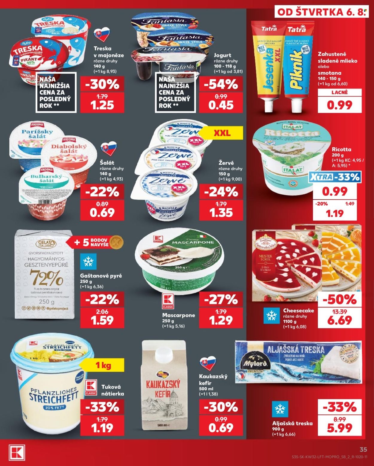 KAUFLAND leták - Od štvrtka 6.8.2026